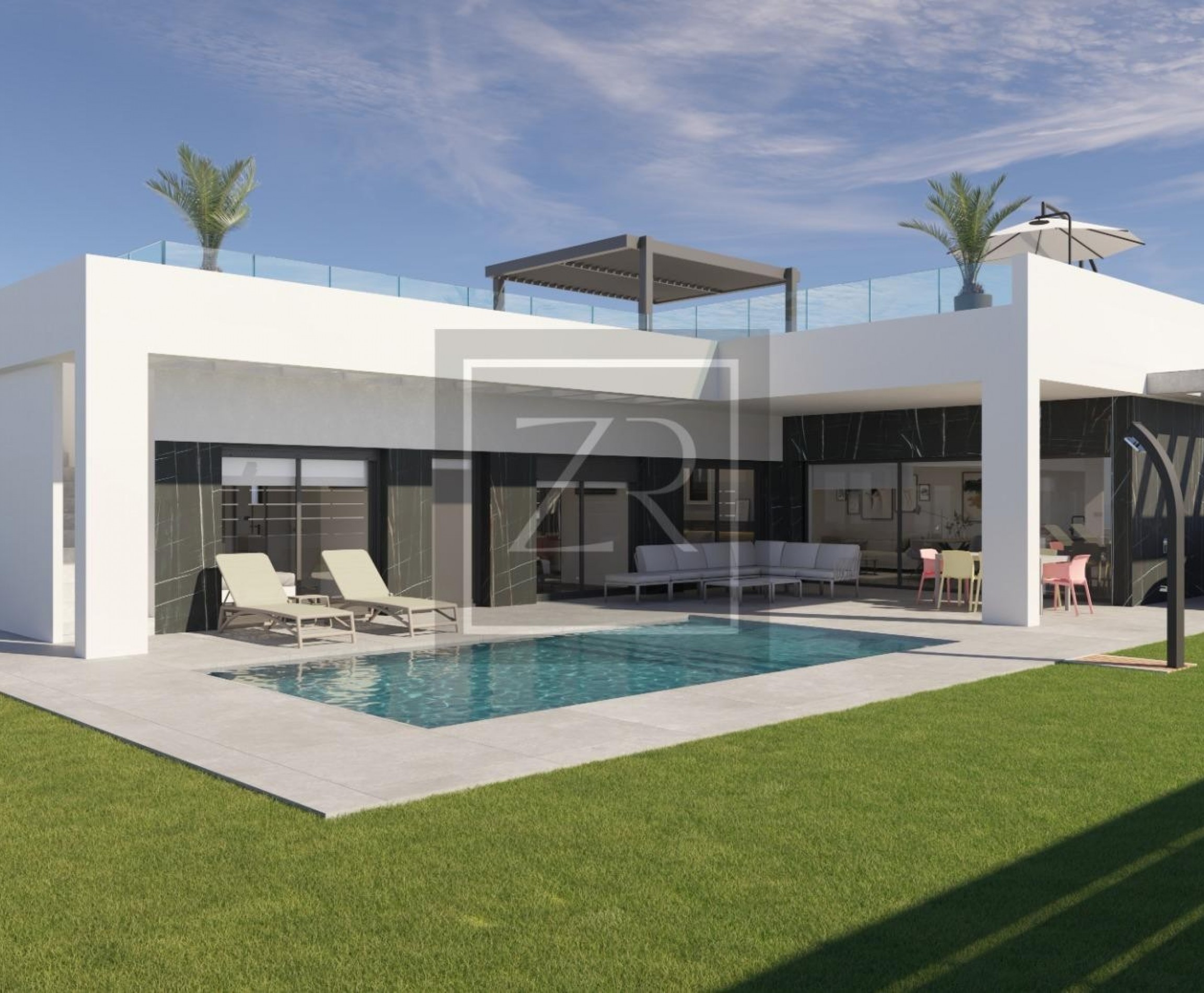 Villa - New Build - Algorfa - La finca