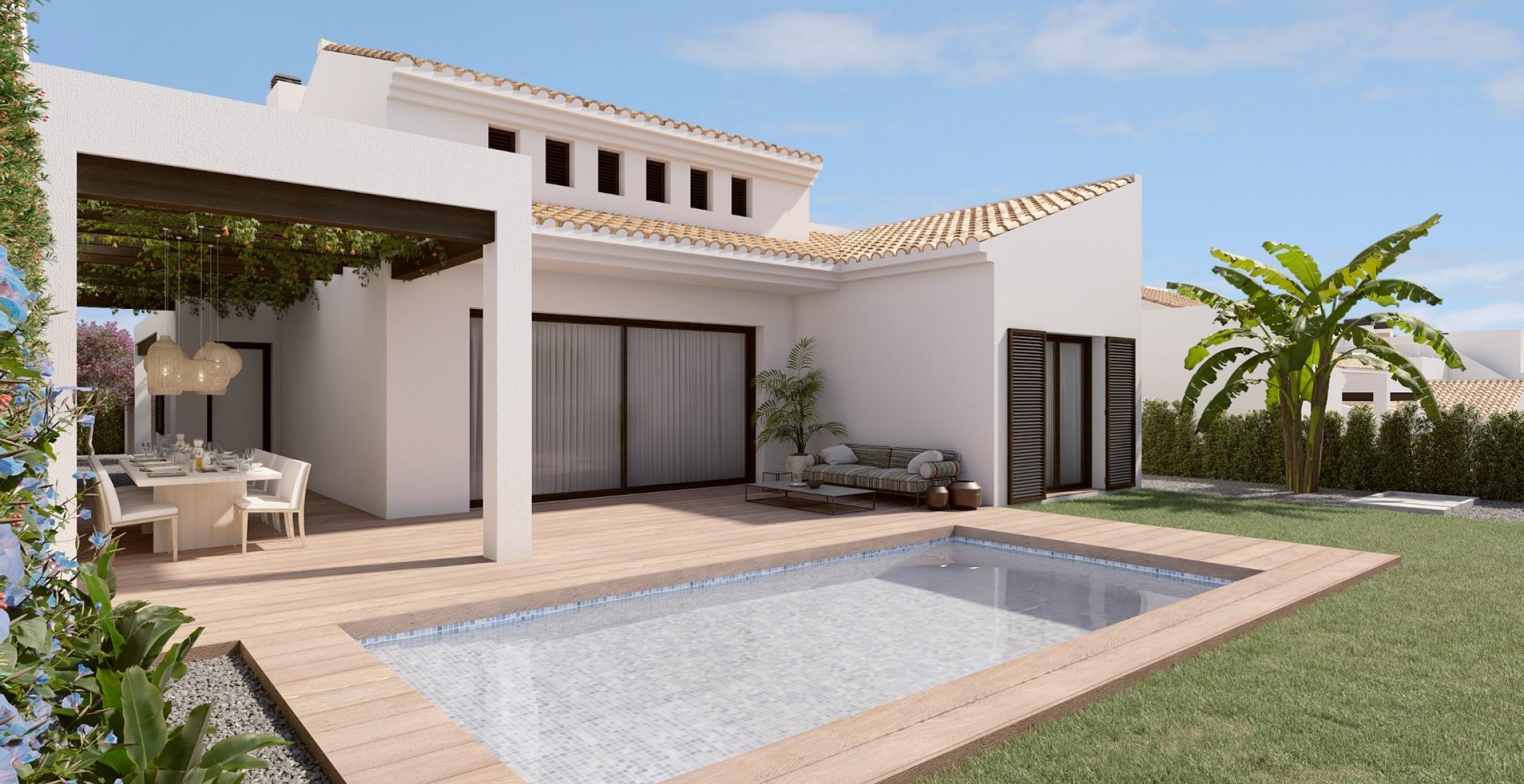 Nueva construcción  - Villa - Algorfa - Costa Blanca South