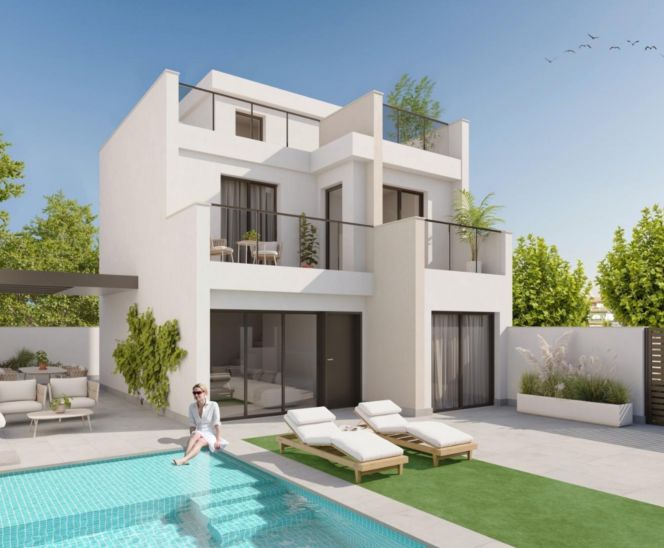 Nueva construcción  - Villa - Los Alczares - Costa Calida