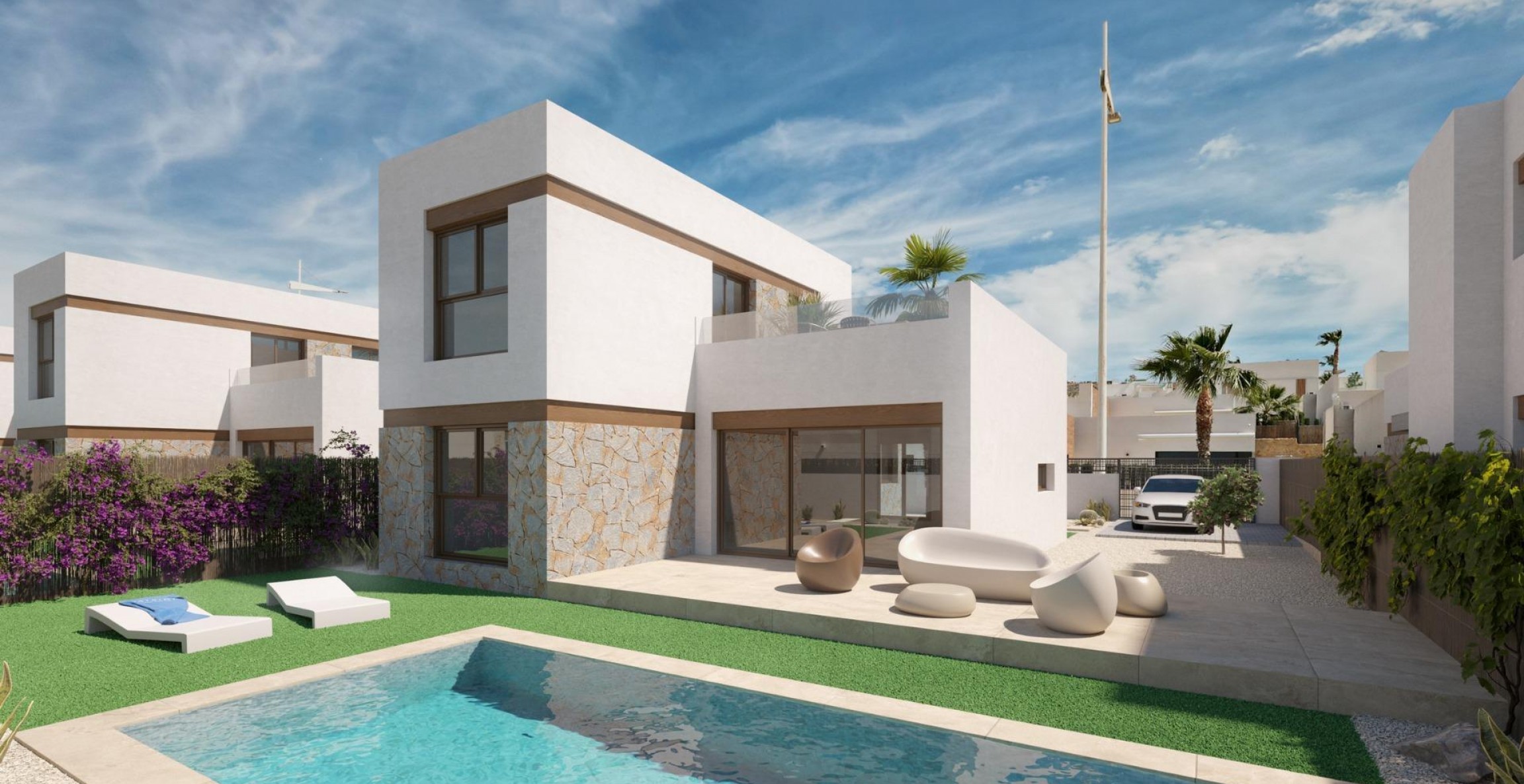 Nueva construcción  - Villa - Algorfa - Costa Blanca South