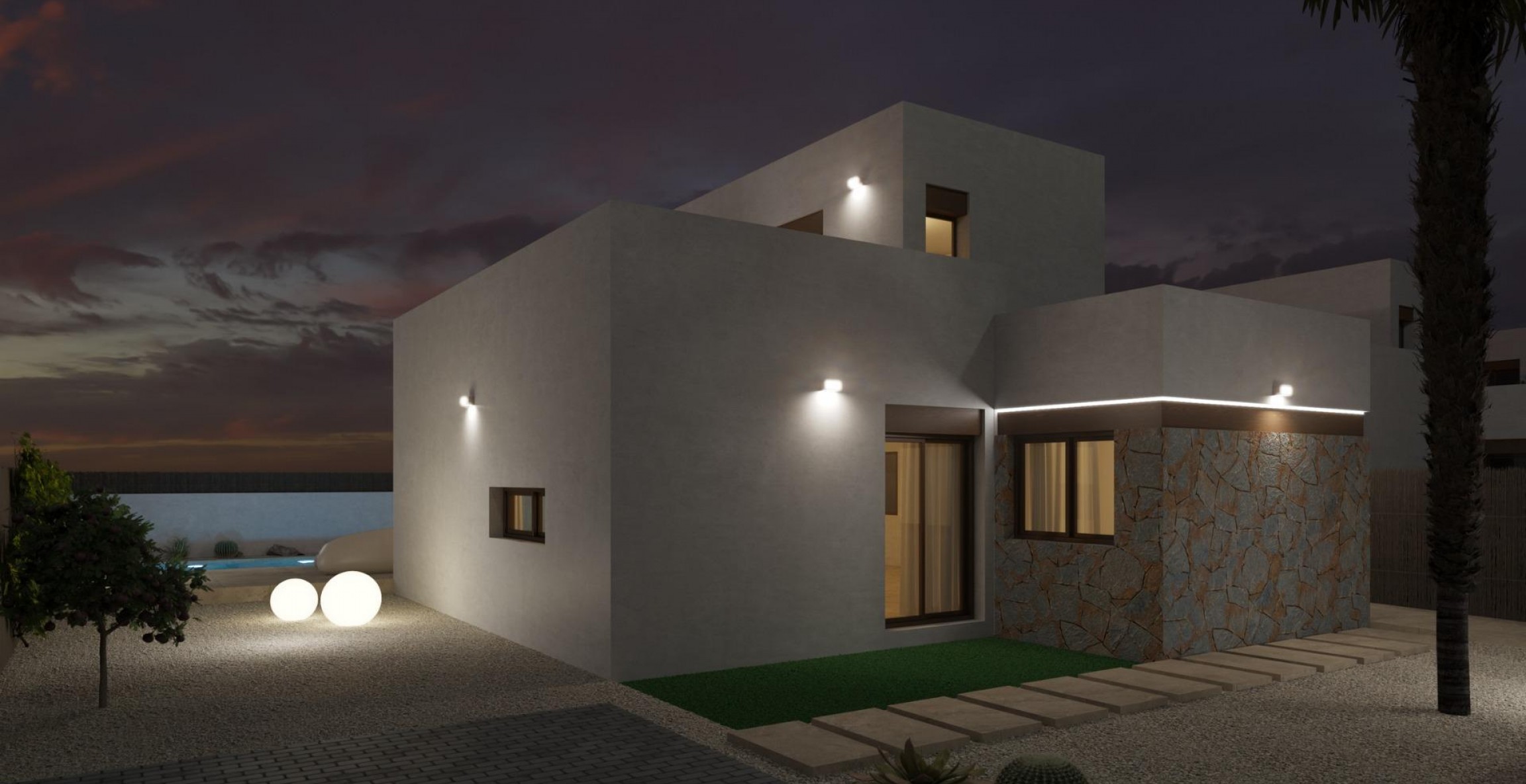 Nueva construcción  - Villa - Algorfa - Costa Blanca South