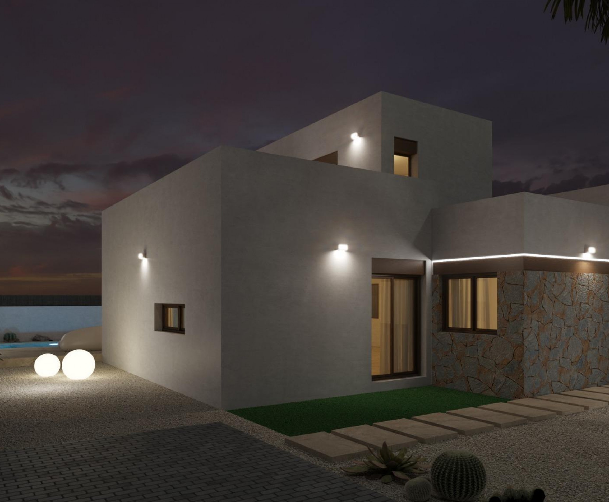 Nueva construcción  - Villa - Algorfa - Costa Blanca South