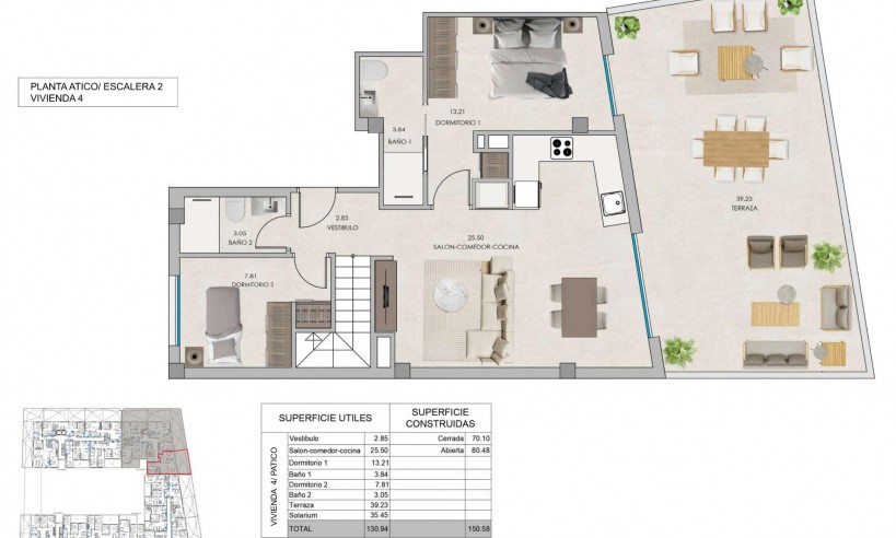 Nueva construcción  - Ático - Santa Pola - Costa Blanca South