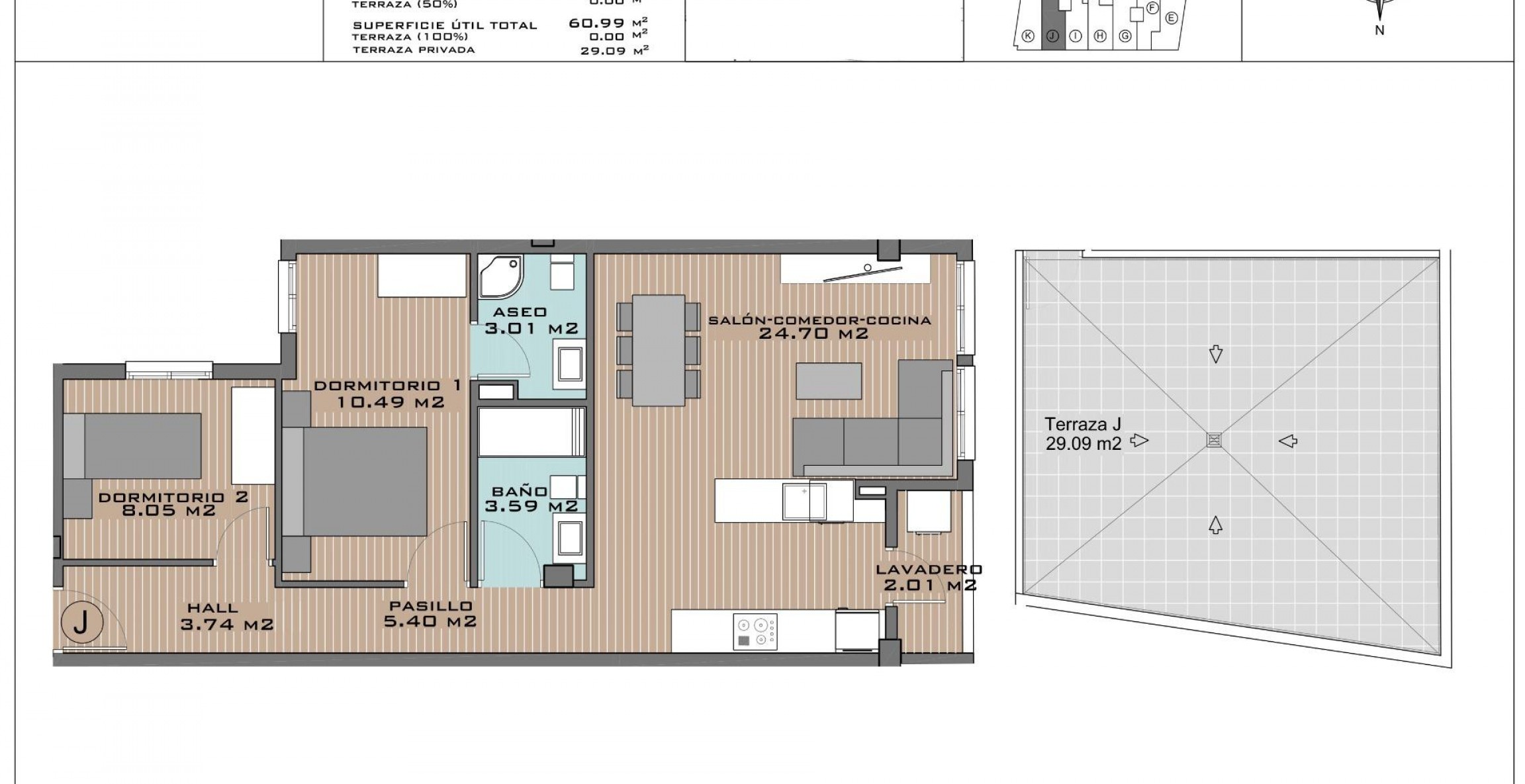 Nueva construcción  - Ático - Algorfa - Costa Blanca South