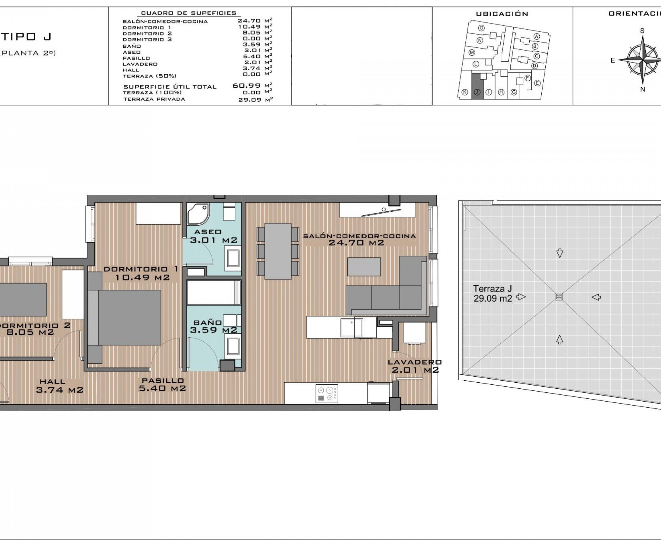 Nueva construcción  - Ático - Algorfa - Costa Blanca South