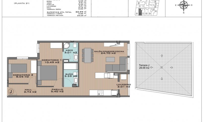 Nueva construcción  - Ático - Algorfa - Costa Blanca South