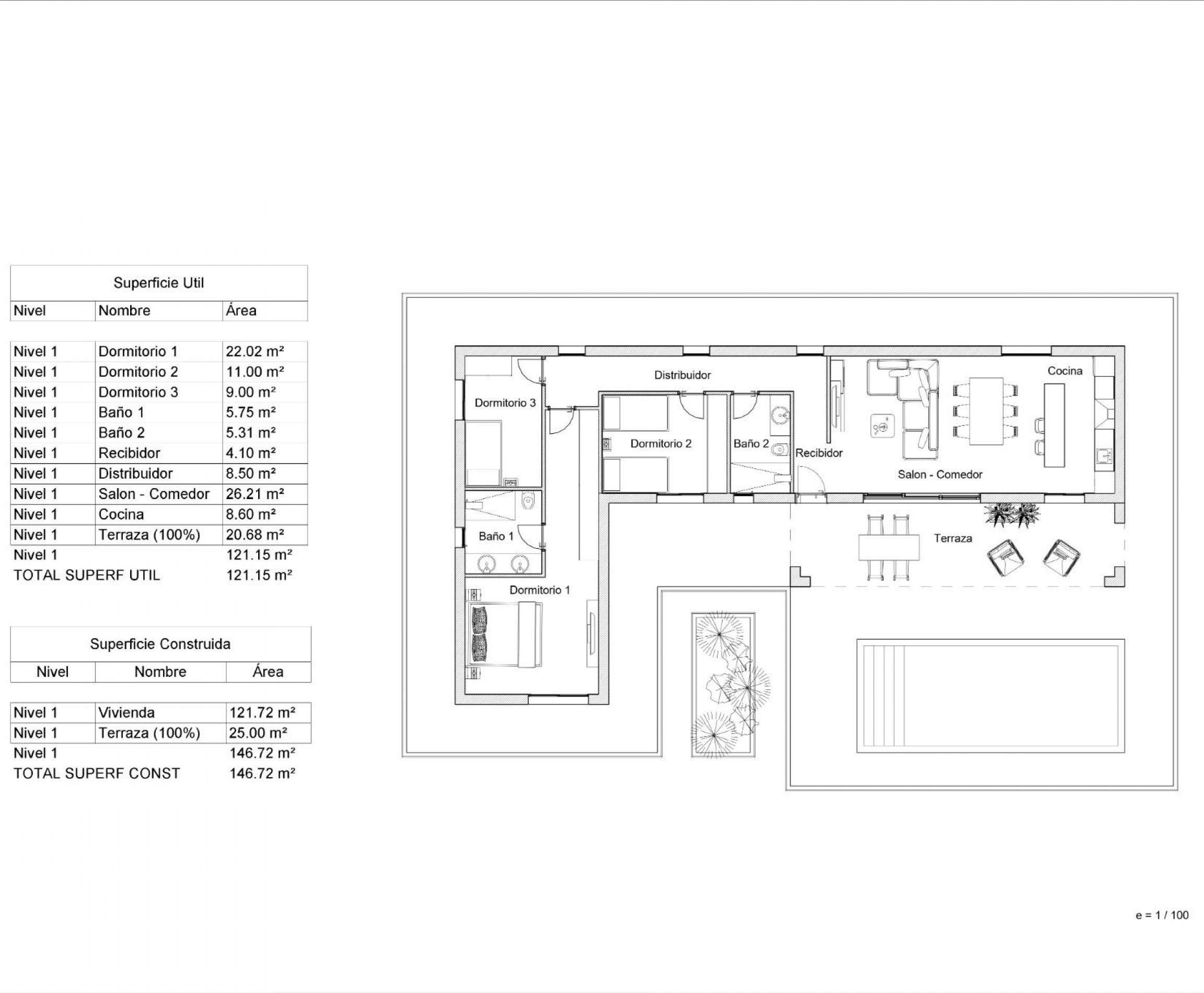 New Build - Villa - Pinoso - Costa Blanca South - Inland