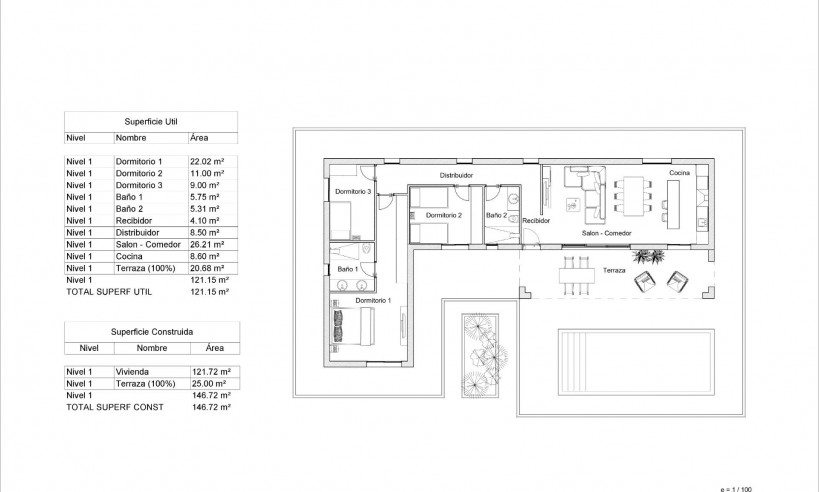 New Build - Villa - Pinoso - Costa Blanca South - Inland