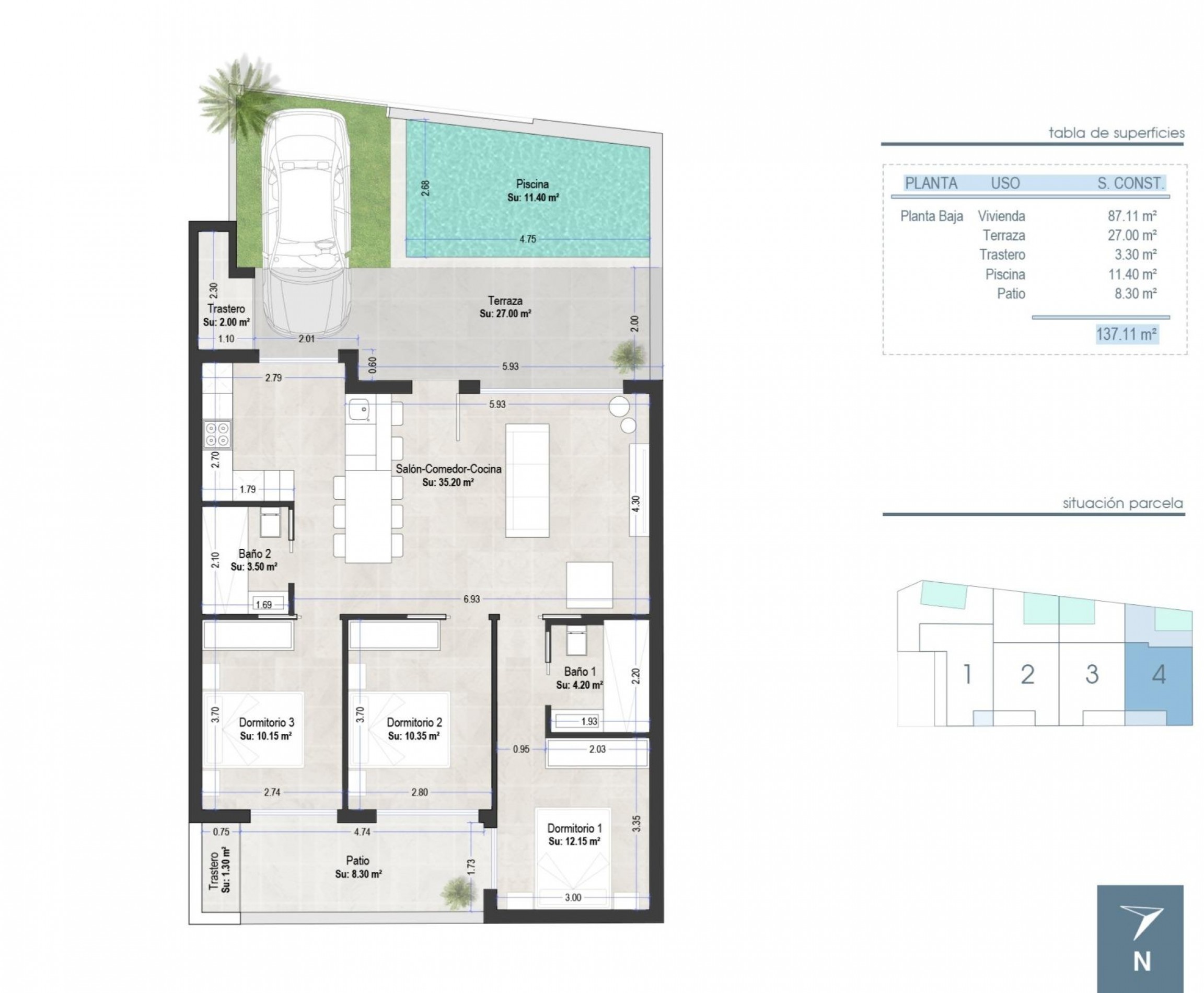 Nueva construcción  - Bungaló - San Pedro del Pinatar - Costa Calida