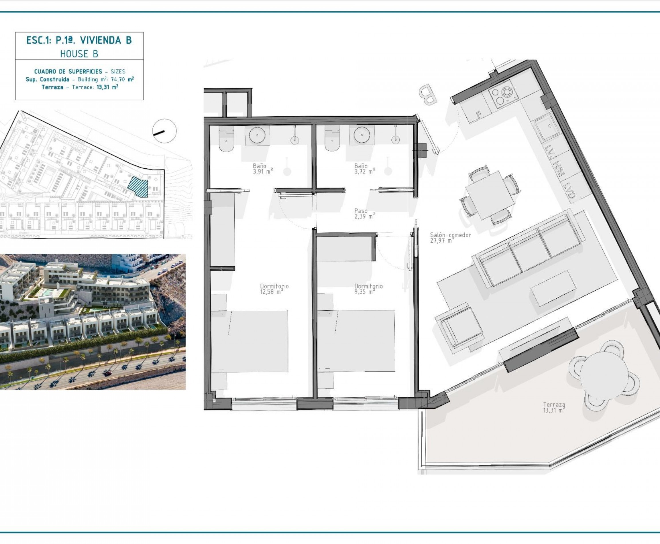 New Build - Apartment - Águilas - Costa Calida