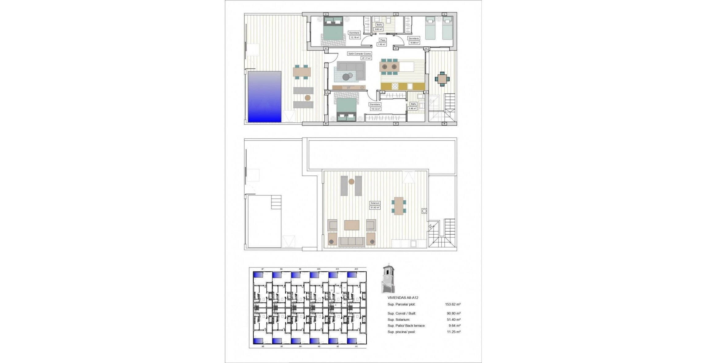 Nueva construcción  - Town House - Torre Pacheco - Costa Calida