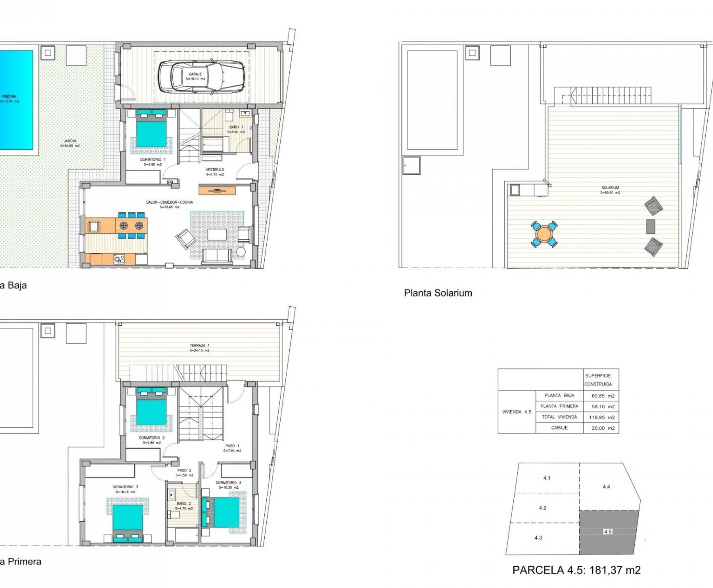 Nueva construcción  - Villa - Los Belones - Costa Calida