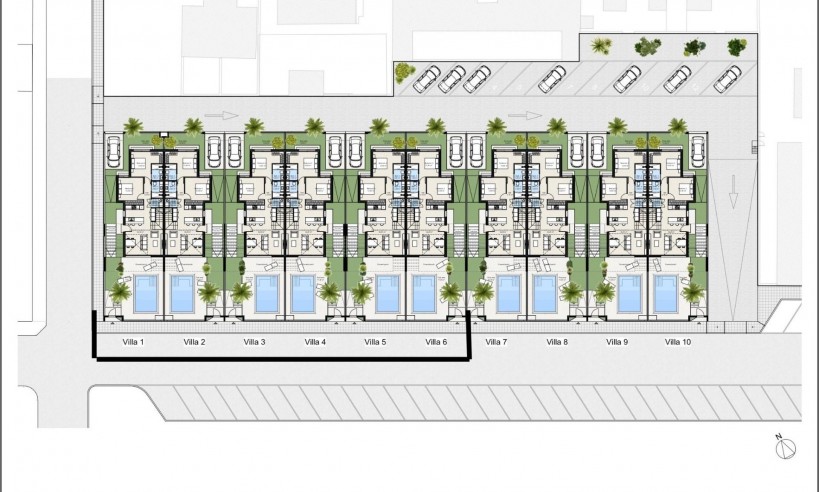 Nueva construcción  - Villa - Los Nietos - Costa Calida