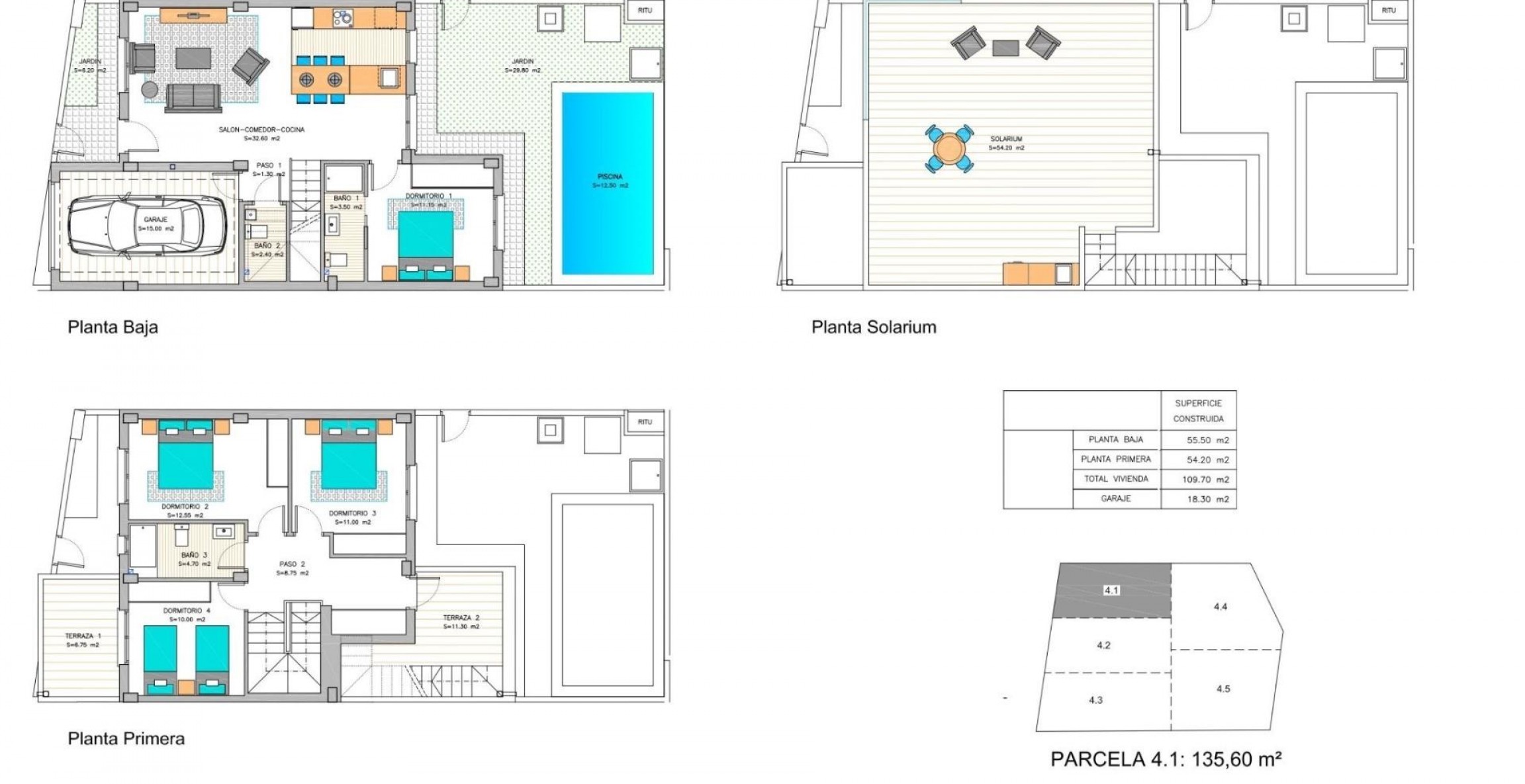 Nueva construcción  - Town House - Los Belones - Costa Calida