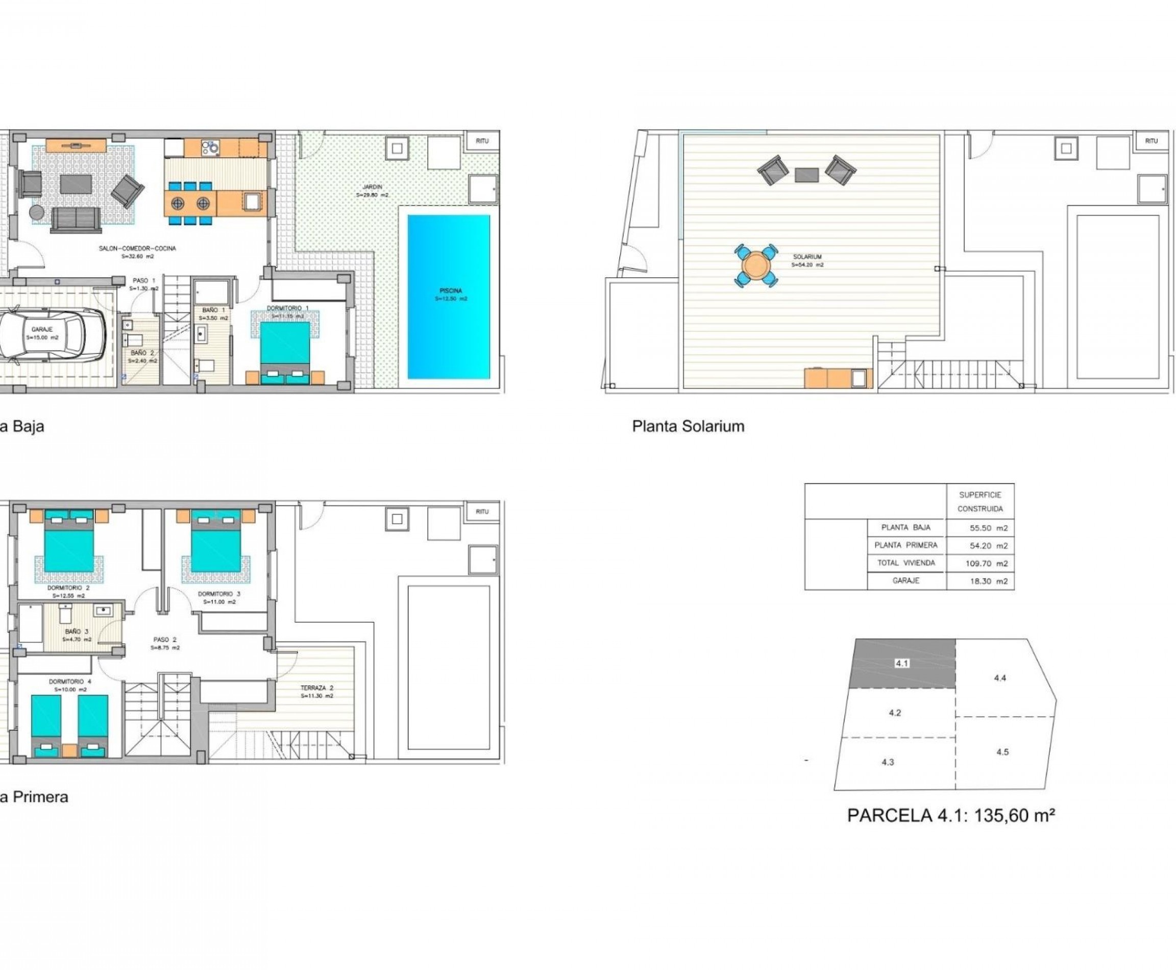 New Build - Town House - Los Belones - Costa Calida