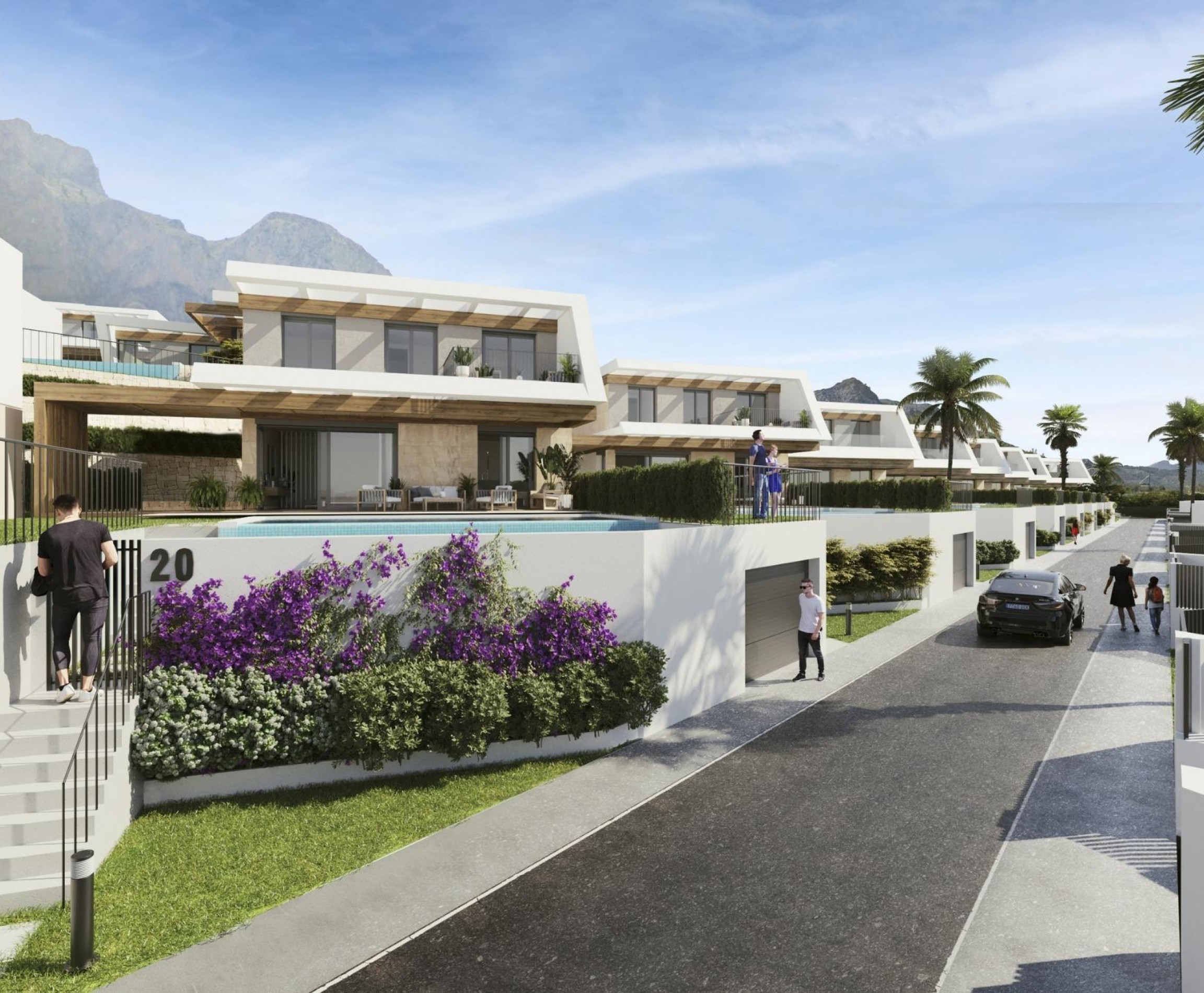 Nueva construcción  - Villa - Polop - Costa Blanca North