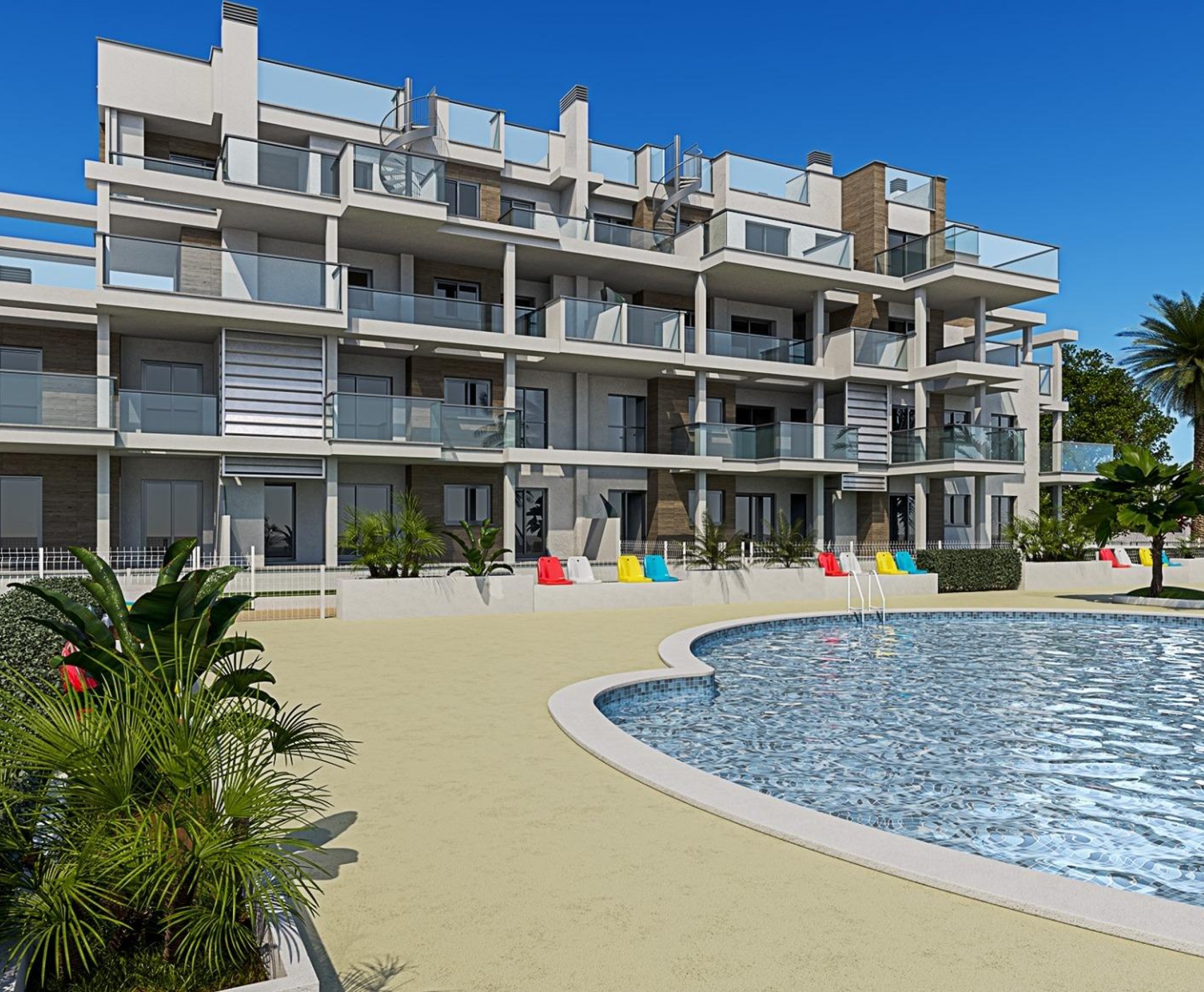 Nybyggnation - Apartment - Denia - Costa Blanca North