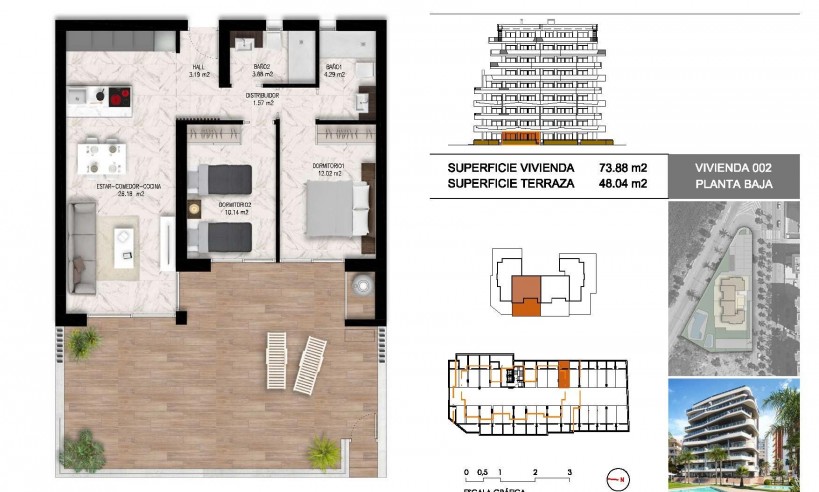 New Build - Apartment - Guardamar del Segura - Costa Blanca South