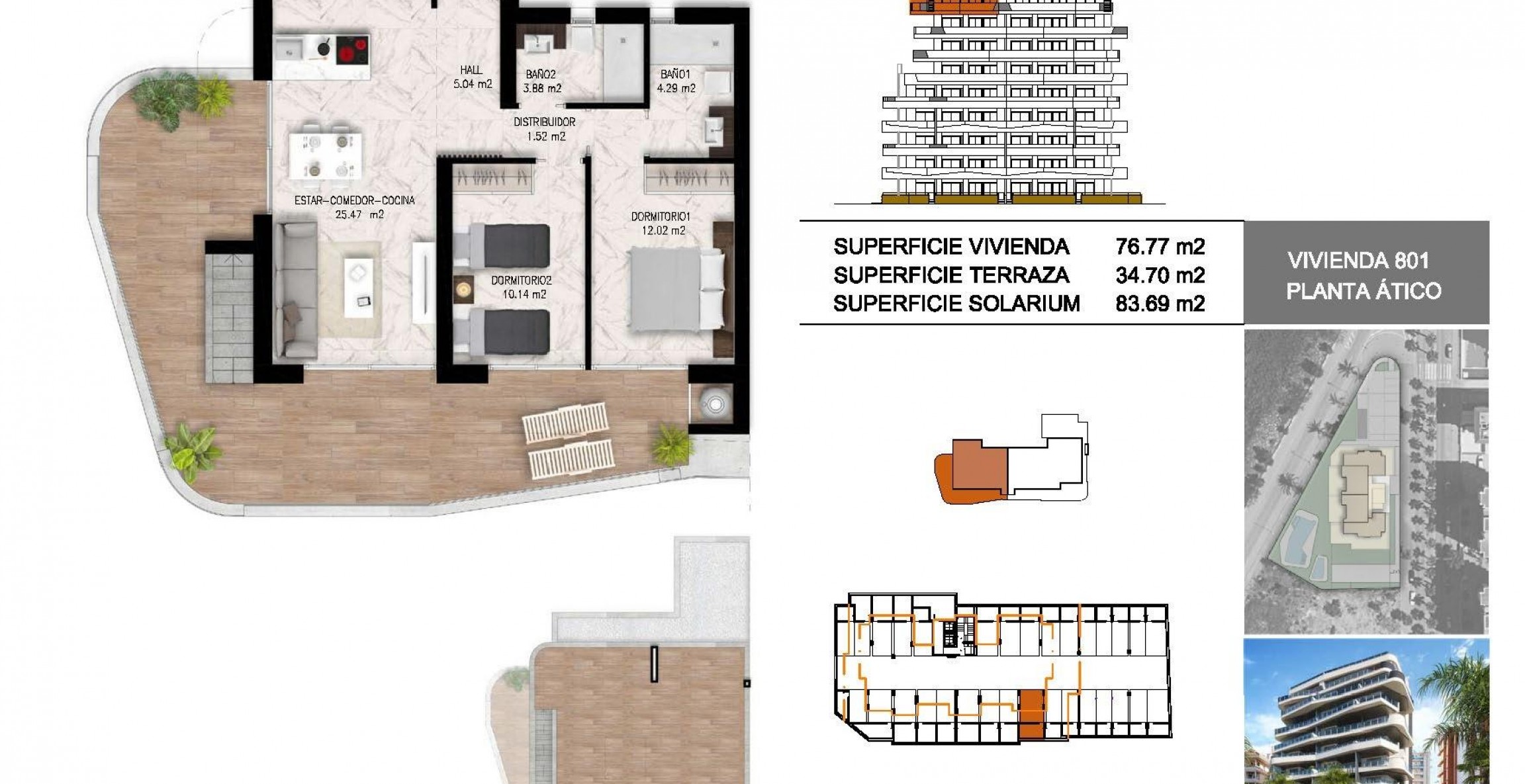 Nueva construcción  - Ático - Guardamar del Segura - Costa Blanca South