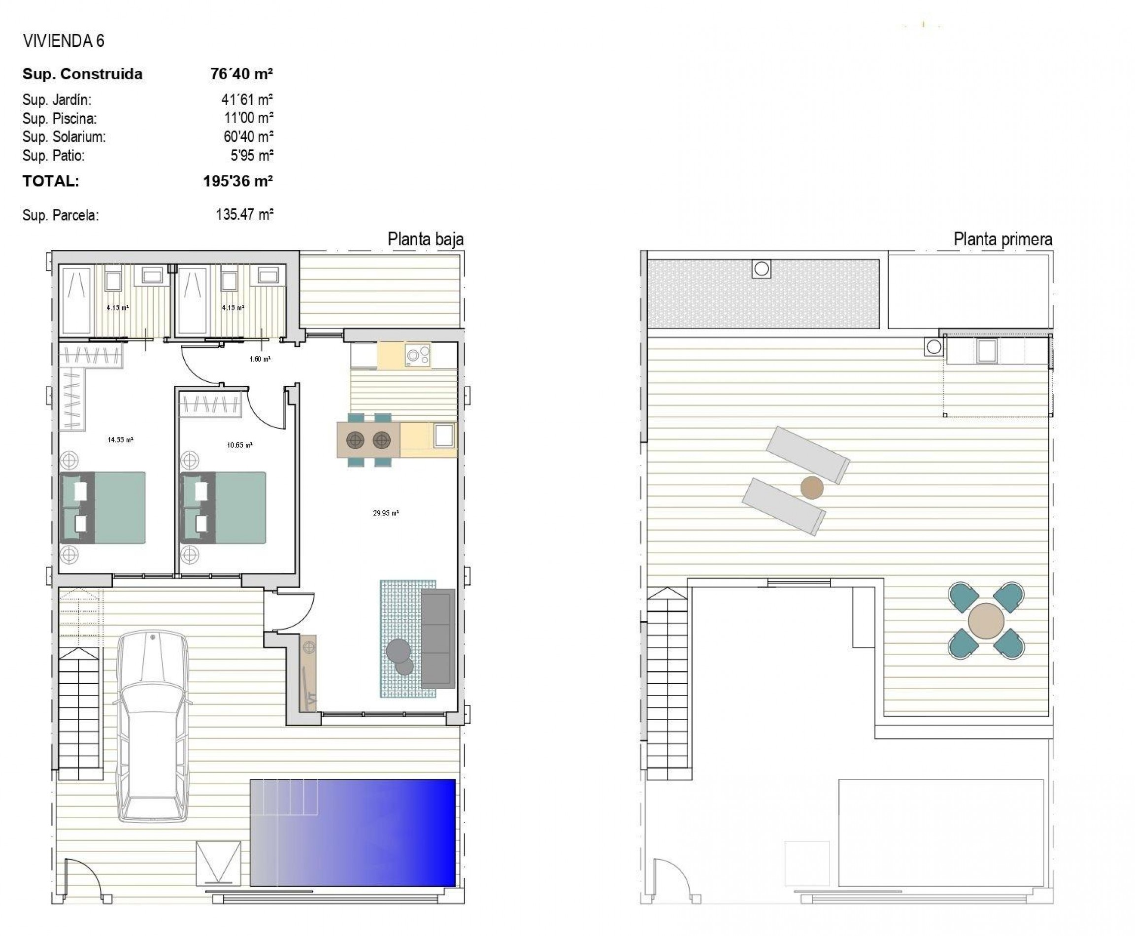 Nueva construcción  - Town House - Torre Pacheco - Costa Calida