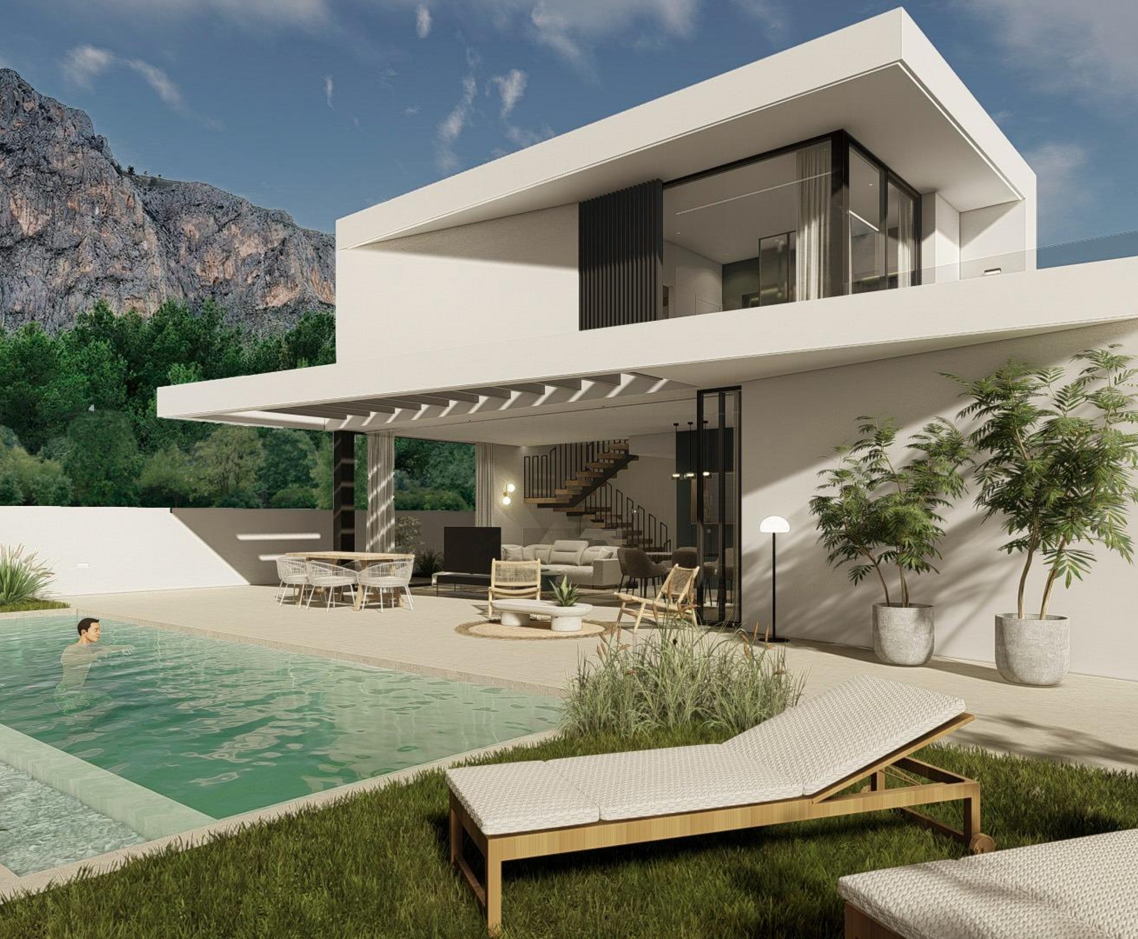 Nueva construcción  - Villa - Polop - Costa Blanca North