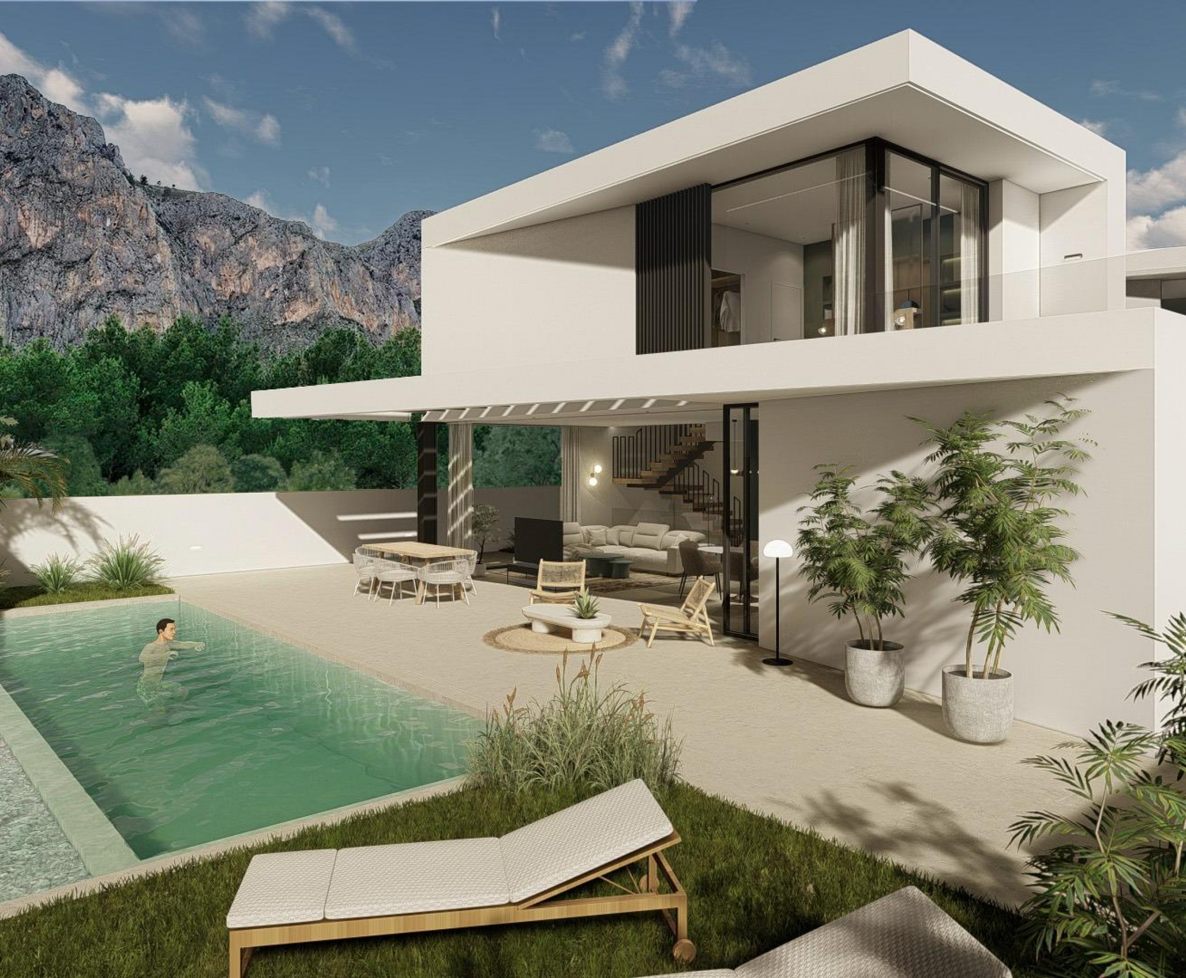 Nueva construcción  - Villa - Polop - Costa Blanca North