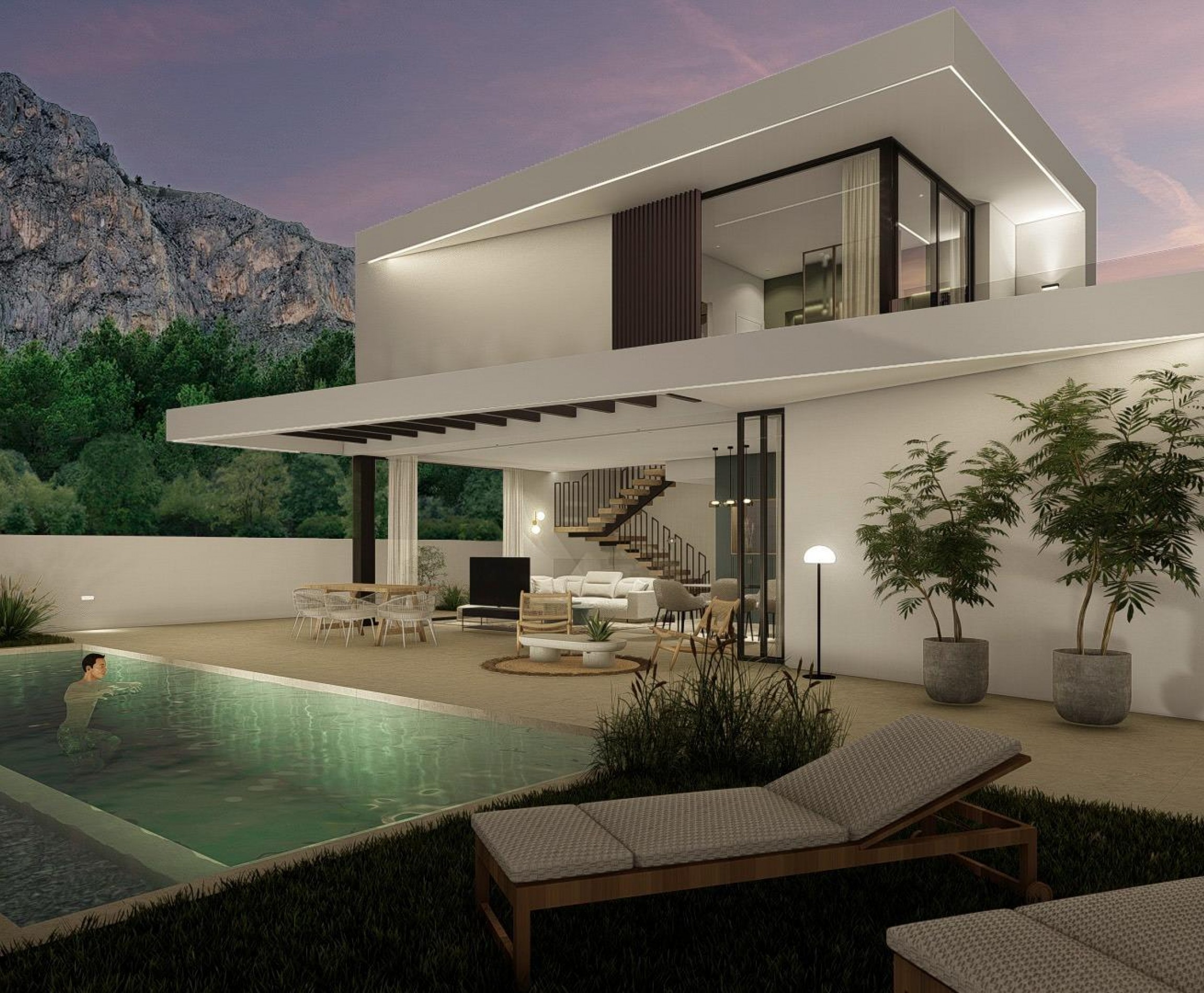 Nueva construcción  - Villa - Polop - Costa Blanca North