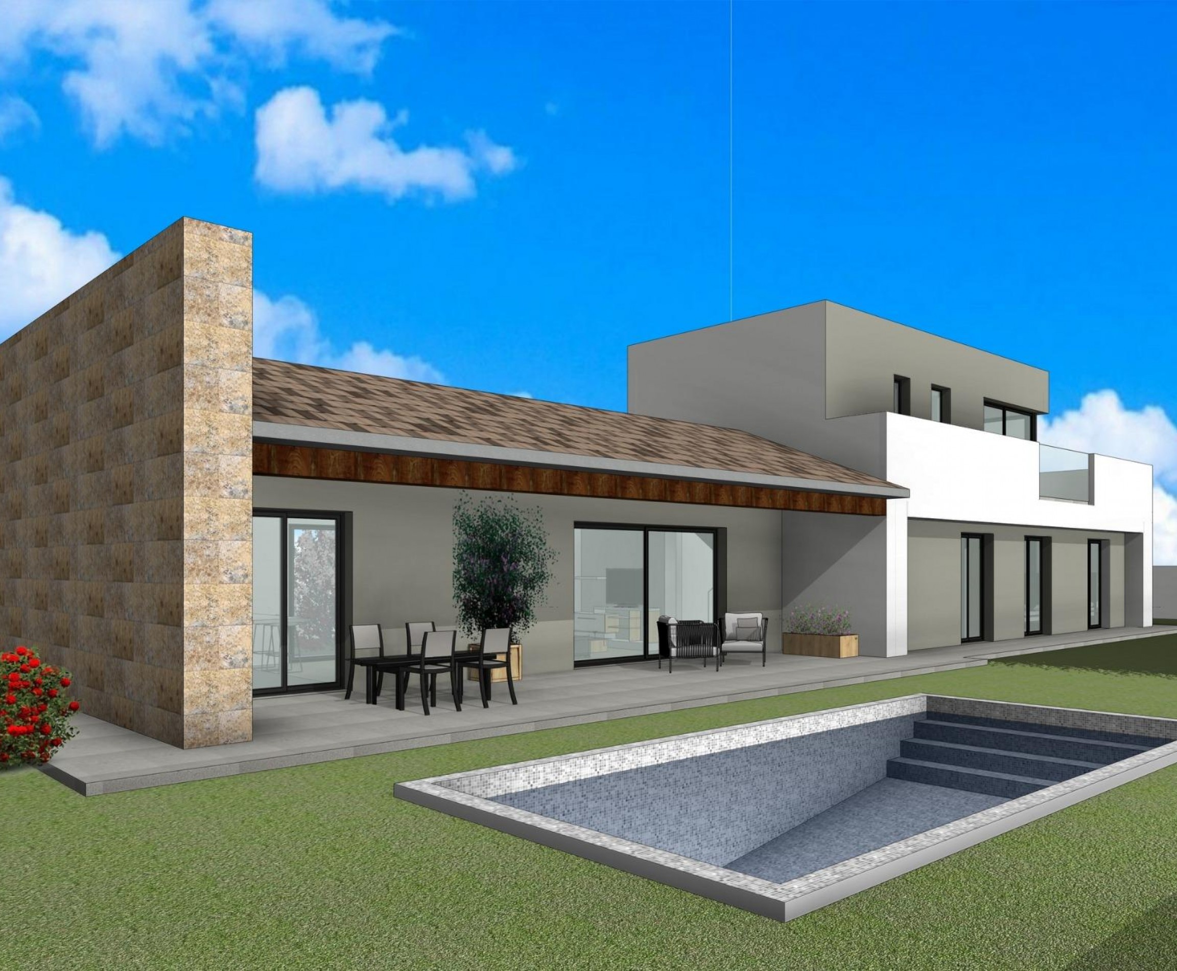 Villa - Nueva construcción  - Pinoso - Costa Blanca South - Inland