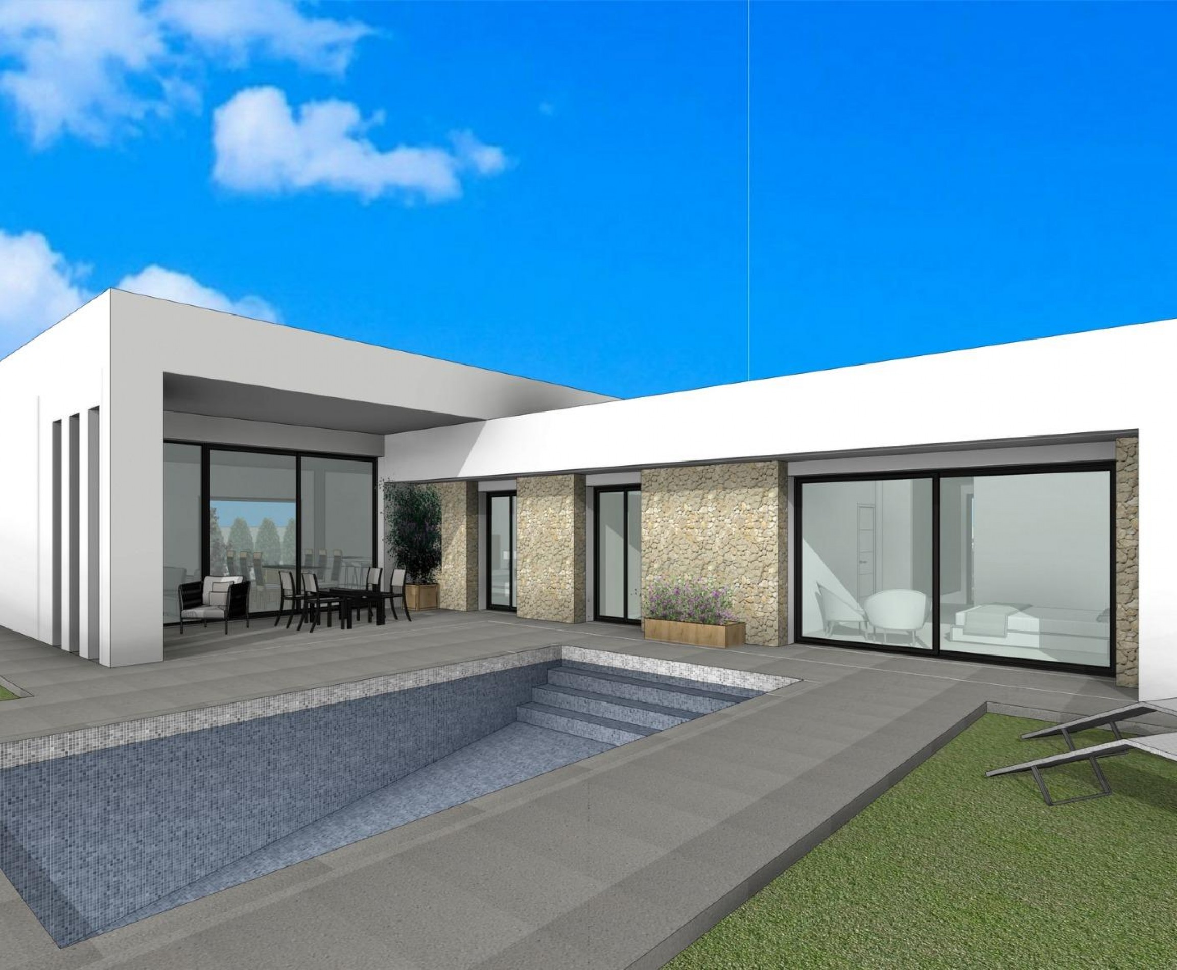 Villa - Nueva construcción  - Pinoso - Costa Blanca South - Inland