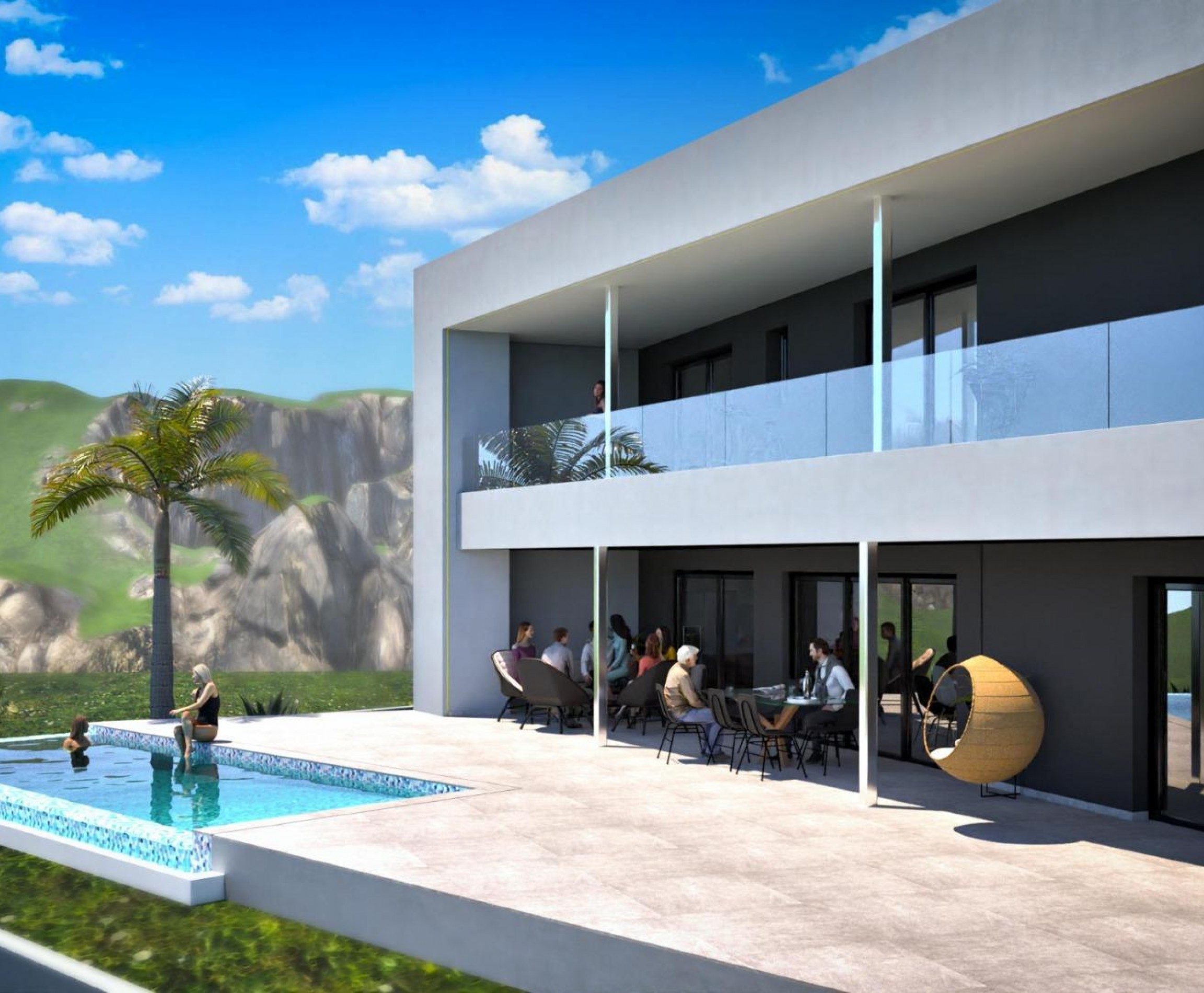 Nueva construcción  - Villa - La Nucía - Costa Blanca North