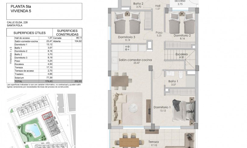 Nueva construcción  - Ático - Santa Pola - Costa Blanca South