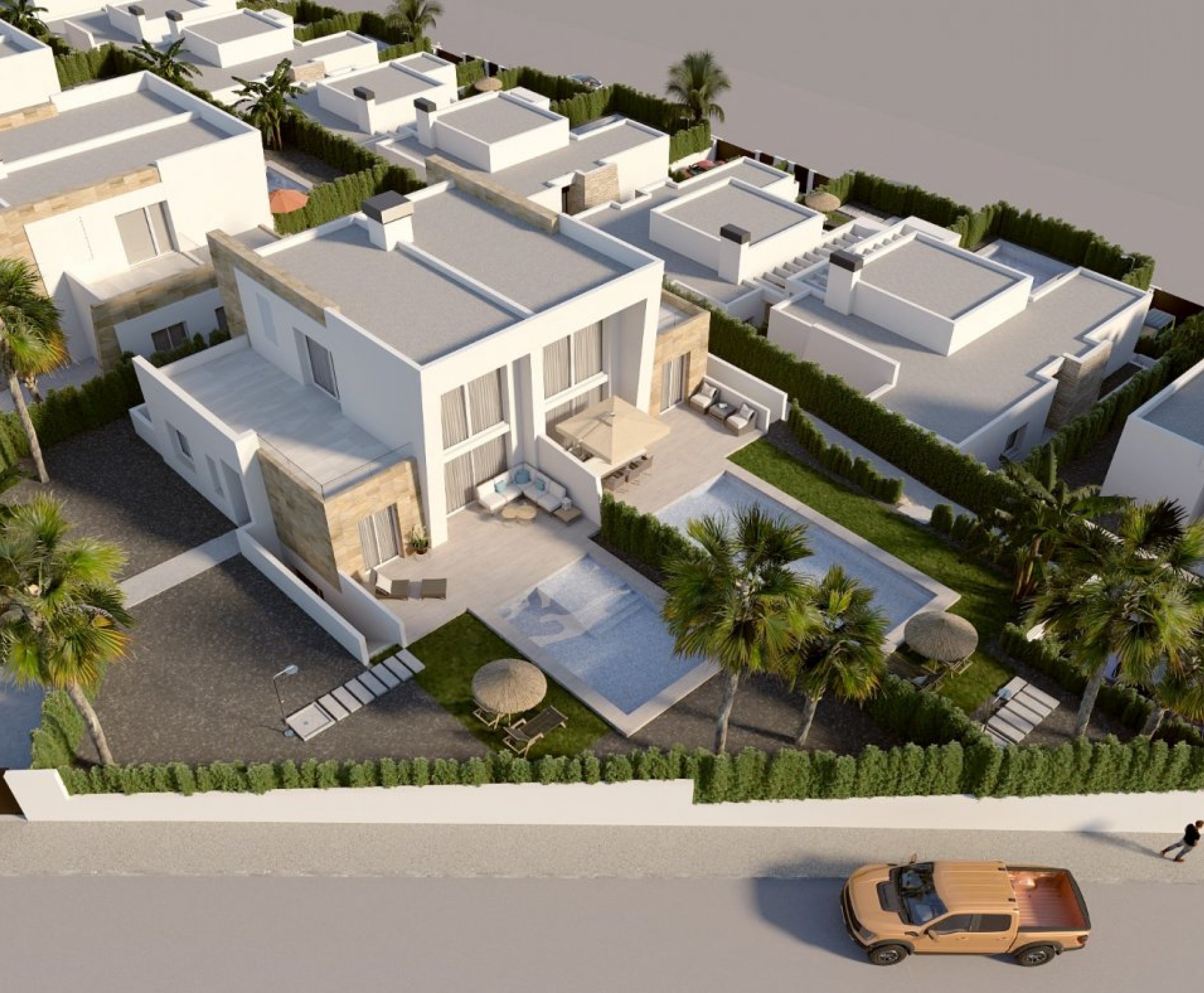 Nueva construcción  - Villa - Algorfa - Costa Blanca South