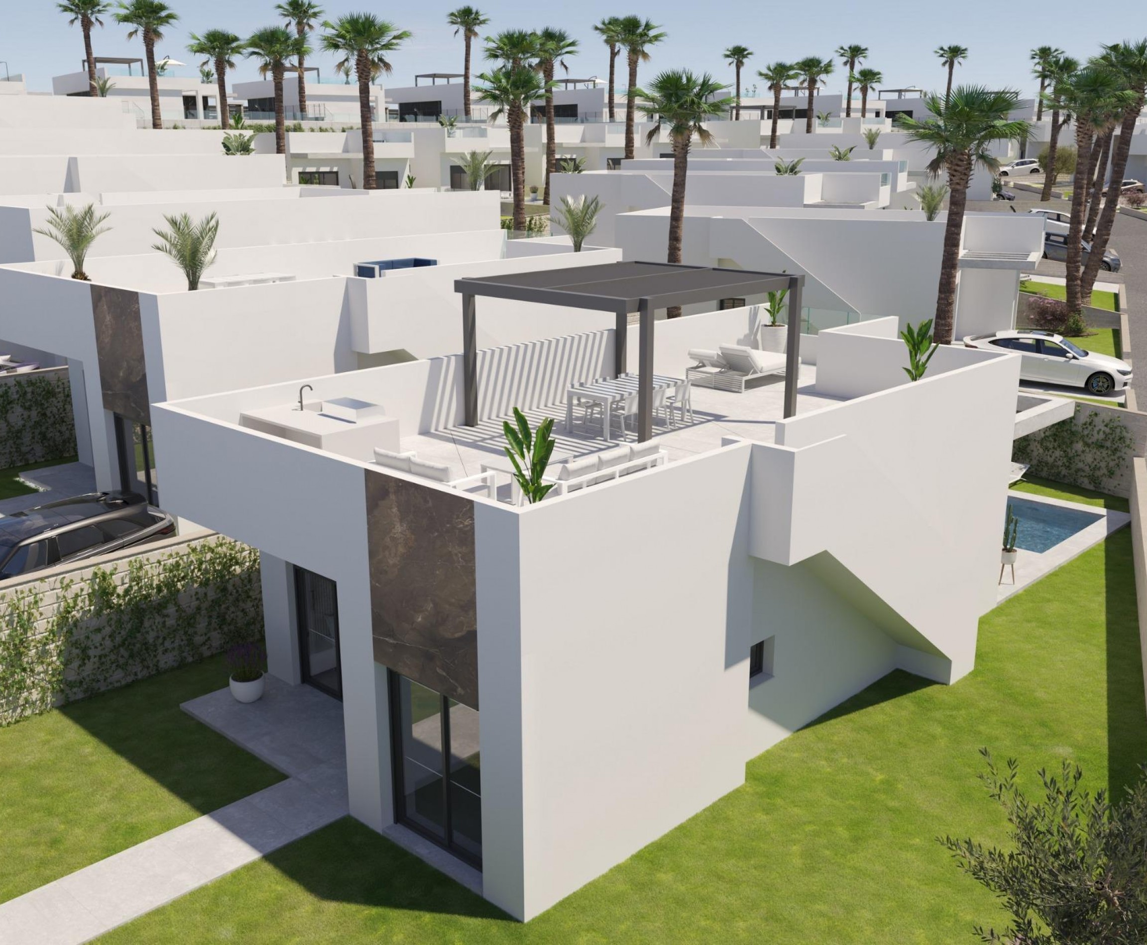 Nueva construcción  - Villa - Algorfa - Costa Blanca South