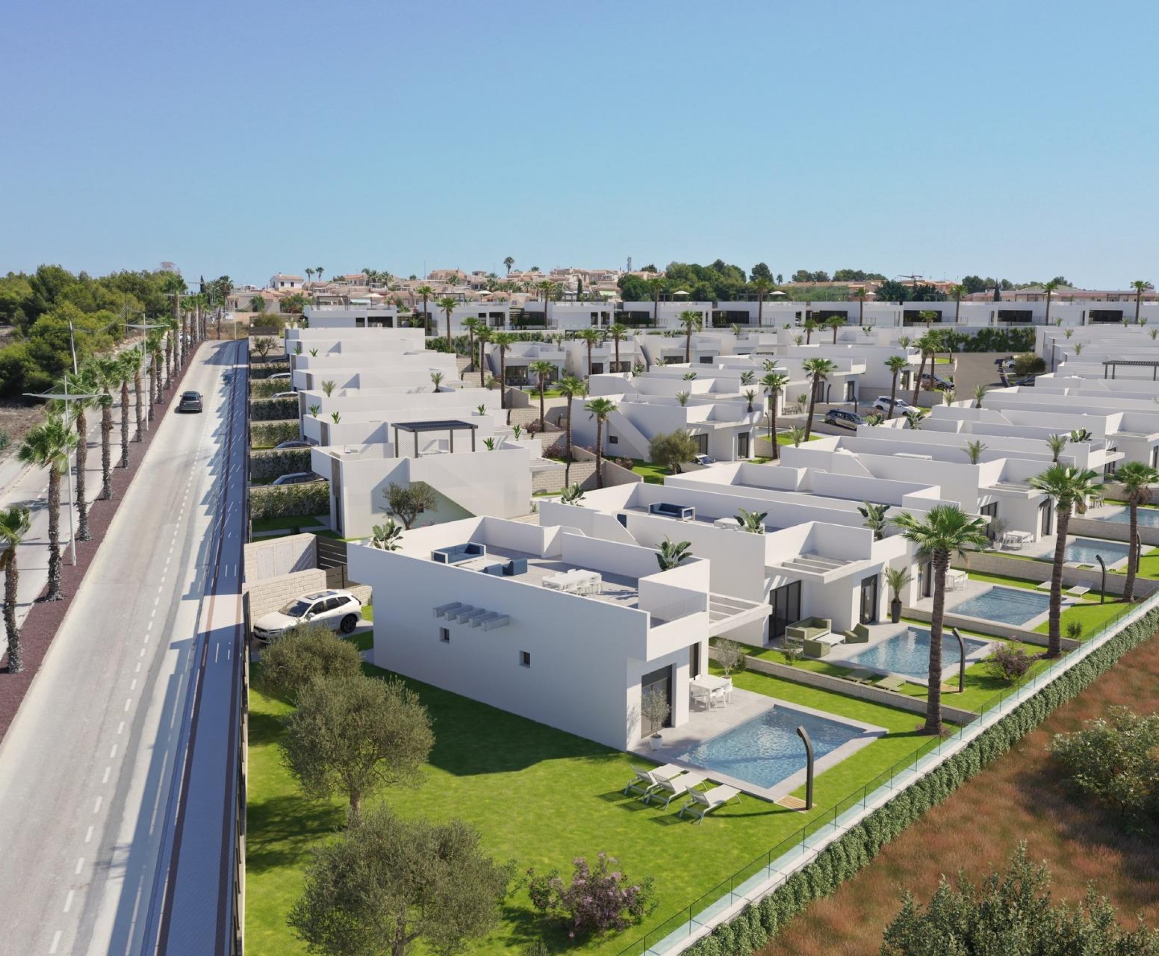 Nueva construcción  - Villa - Algorfa - Costa Blanca South