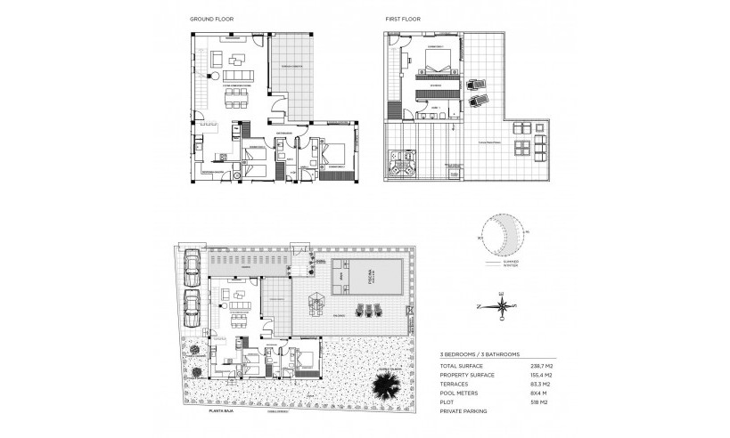 Nueva construcción  - Villa - Ciudad Quesada - Costa Blanca South