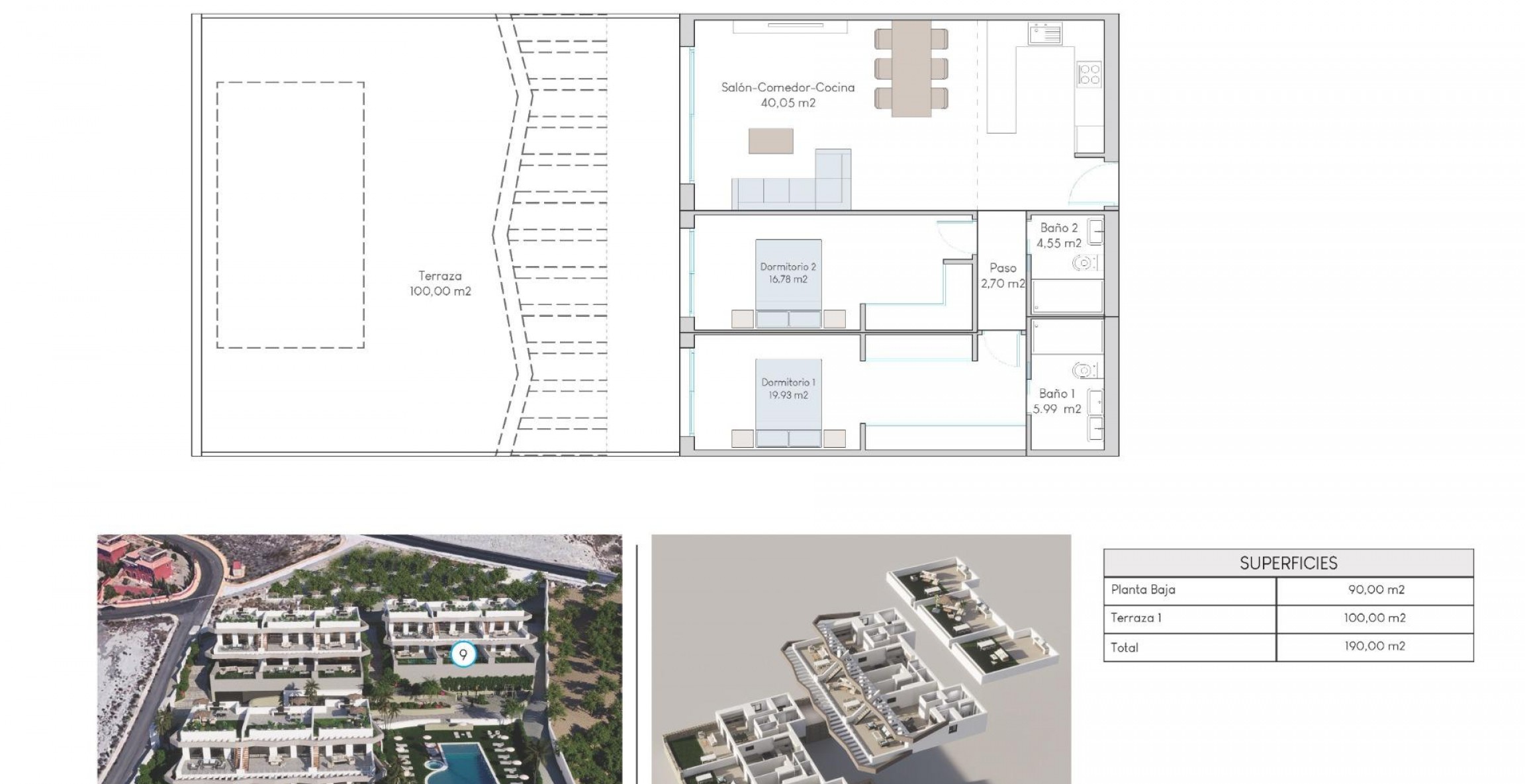 Nueva construcción  - Bungaló - Finestrat - Costa Blanca North