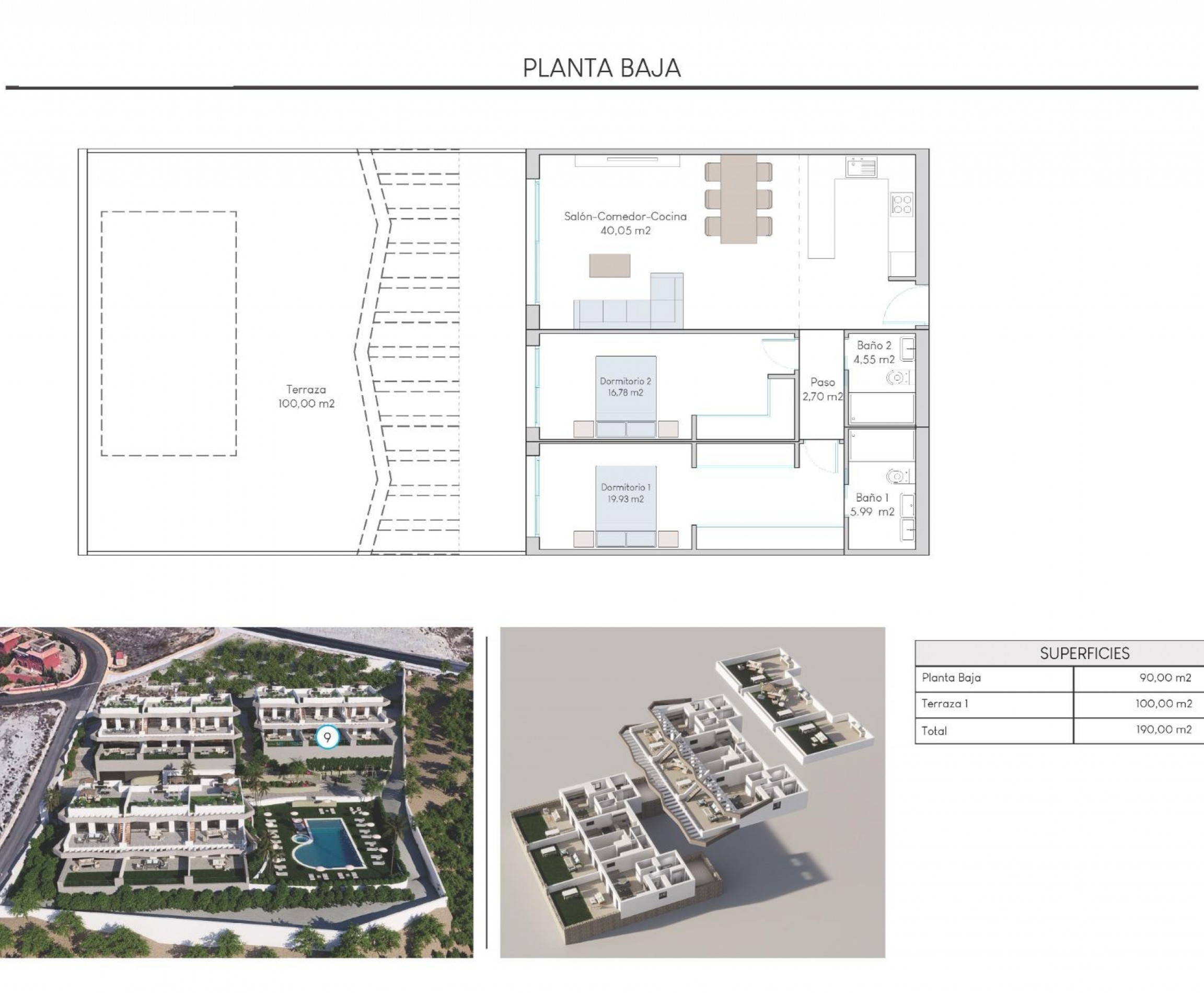 Nybyggnation - Bungalow - Finestrat - Costa Blanca North