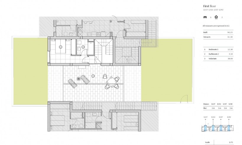 Nueva construcción  - Town House - Algorfa - Costa Blanca South