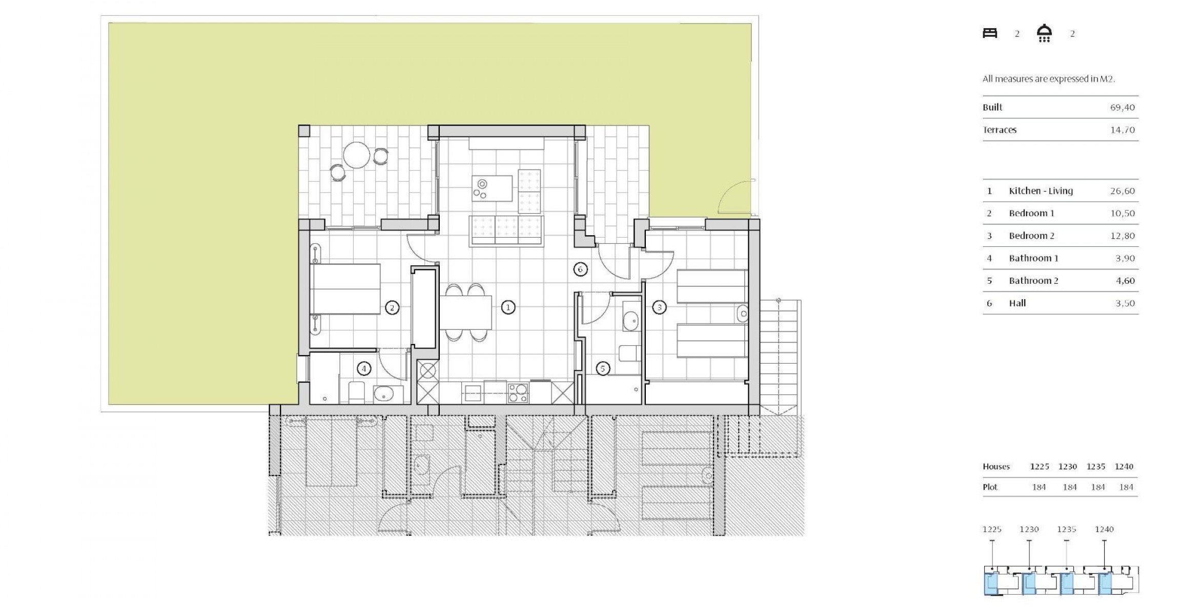 Nueva construcción  - Bungaló - Algorfa - Costa Blanca South