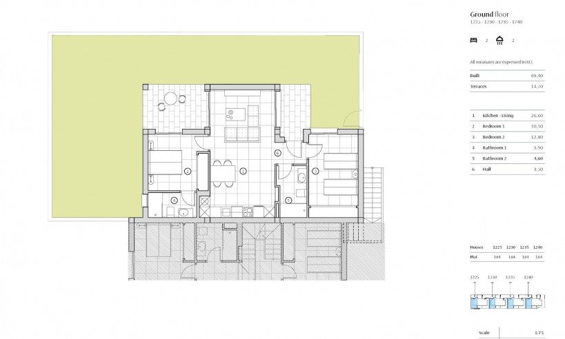 Nueva construcción  - Bungaló - Algorfa - Costa Blanca South