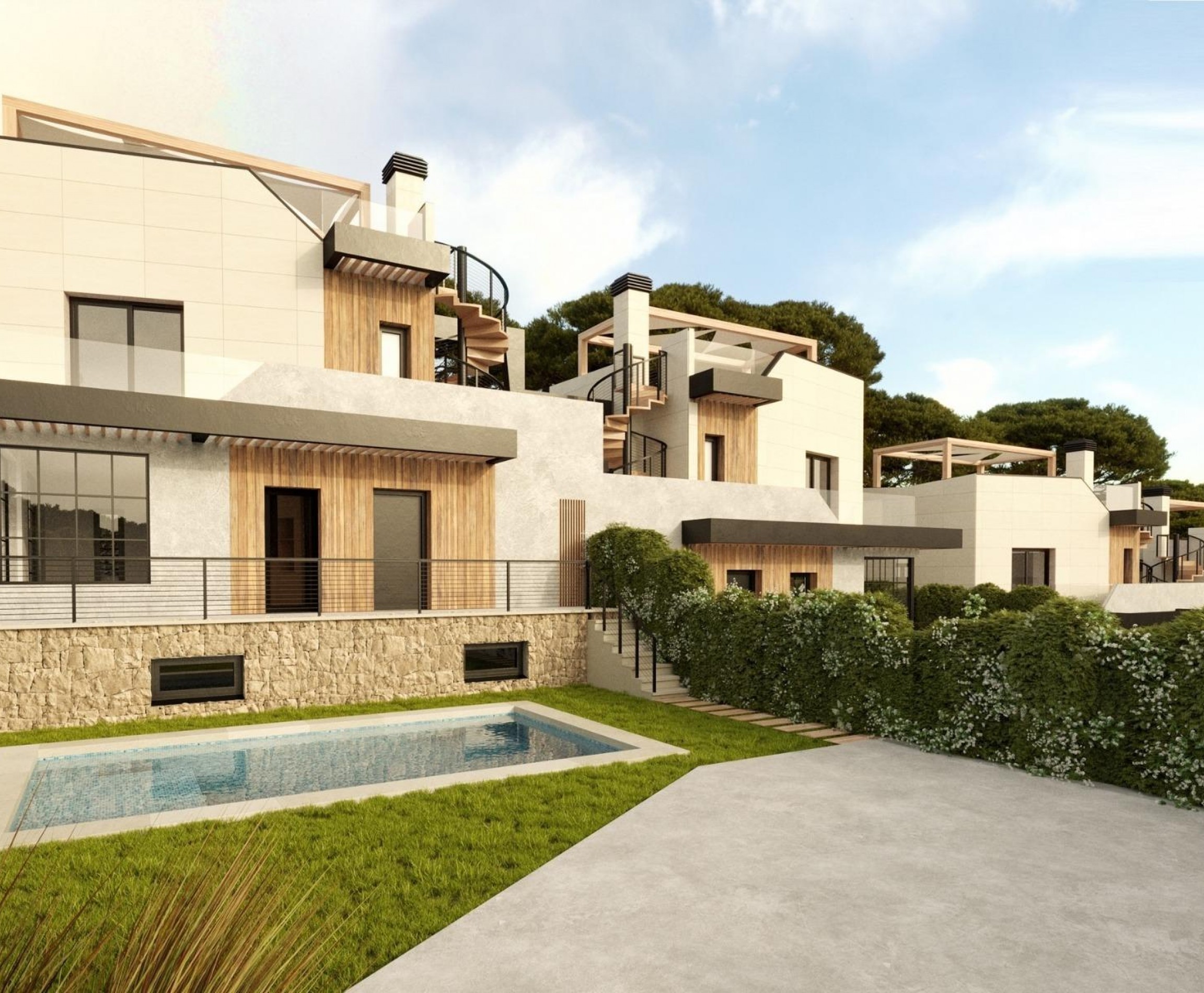 Nybyggnation - Town House - Polop - Costa Blanca North