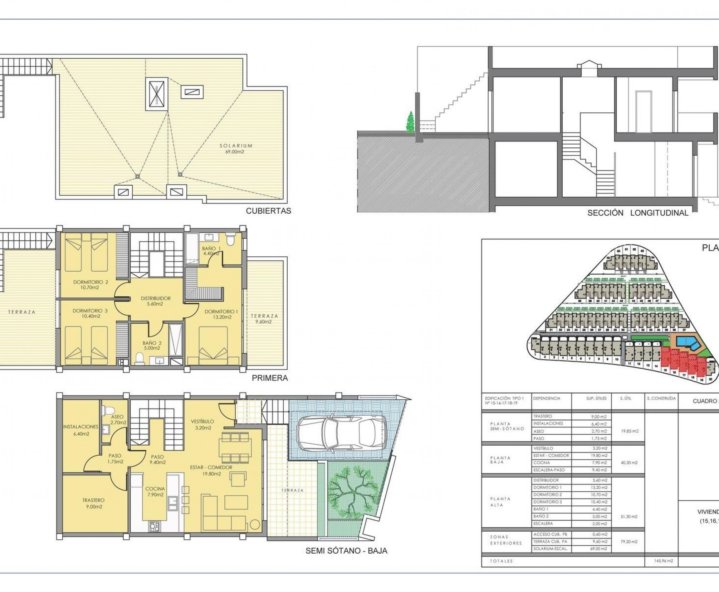 Nueva construcción  - Town House - Monforte del Cid - Costa Blanca North - Inland