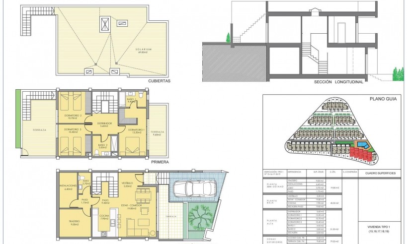 Nueva construcción  - Town House - Monforte del Cid - Costa Blanca North - Inland