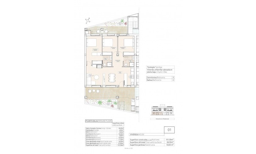 Nueva construcción  - Bungaló - Hondon de las Nieves - Costa Blanca South - Inland