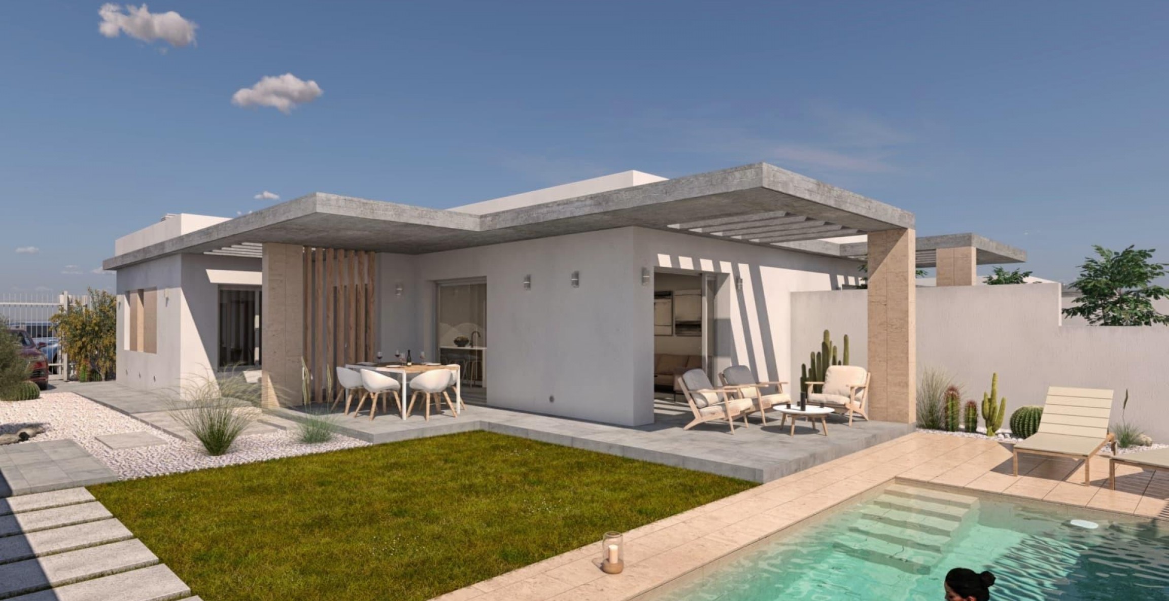 Nueva construcción  - Villa - Santiago de la Ribera - Costa Calida