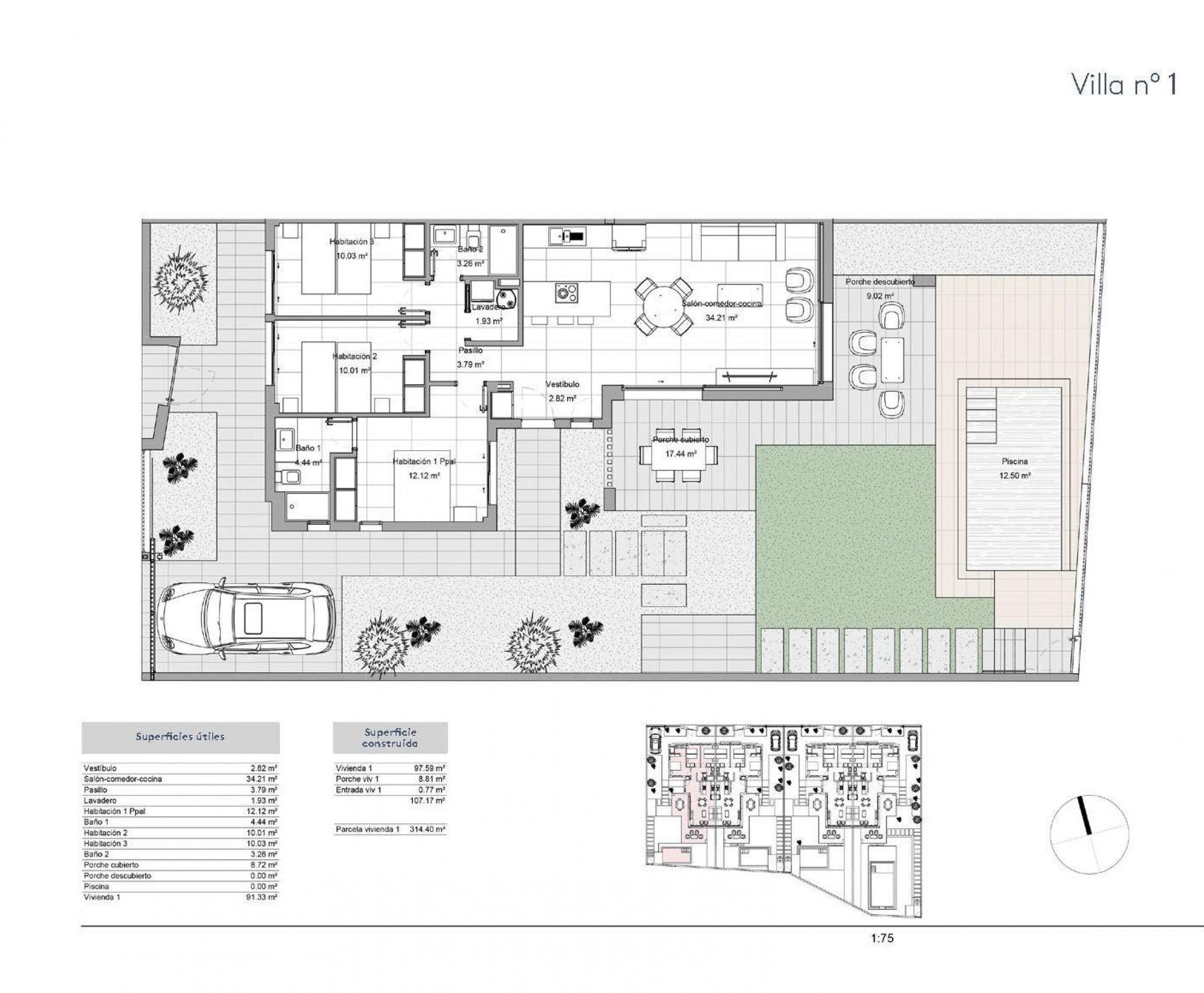 Nueva construcción  - Villa - Santiago de la Ribera - Costa Calida