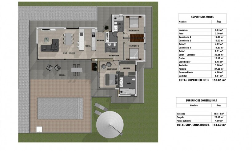 Nueva construcción  - Villa - Pinoso - Costa Blanca South - Inland