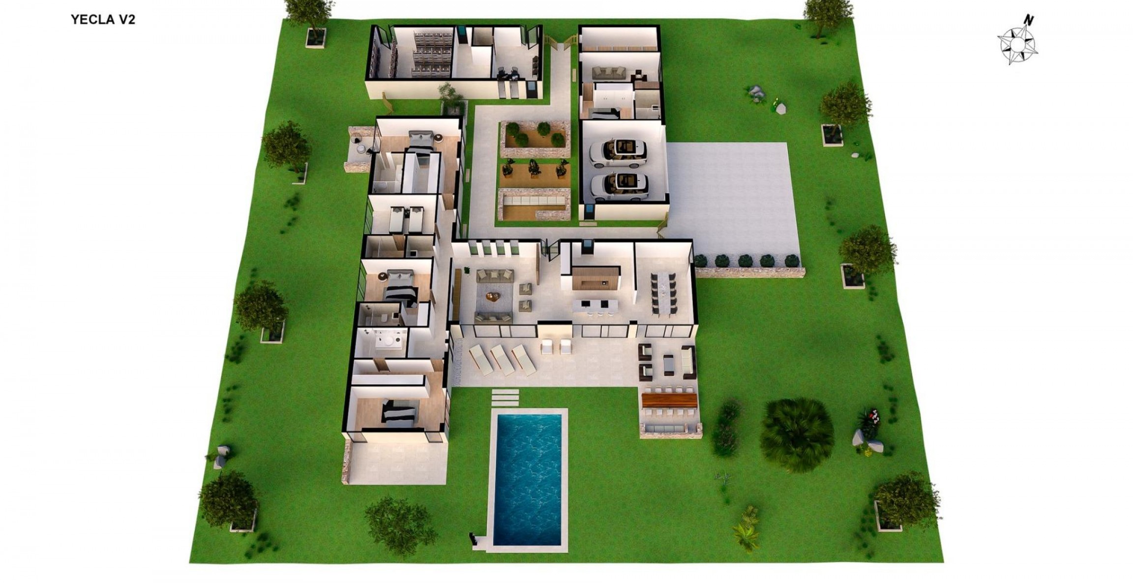 New Build - Villa - Yecla - Costa Calida - Inland