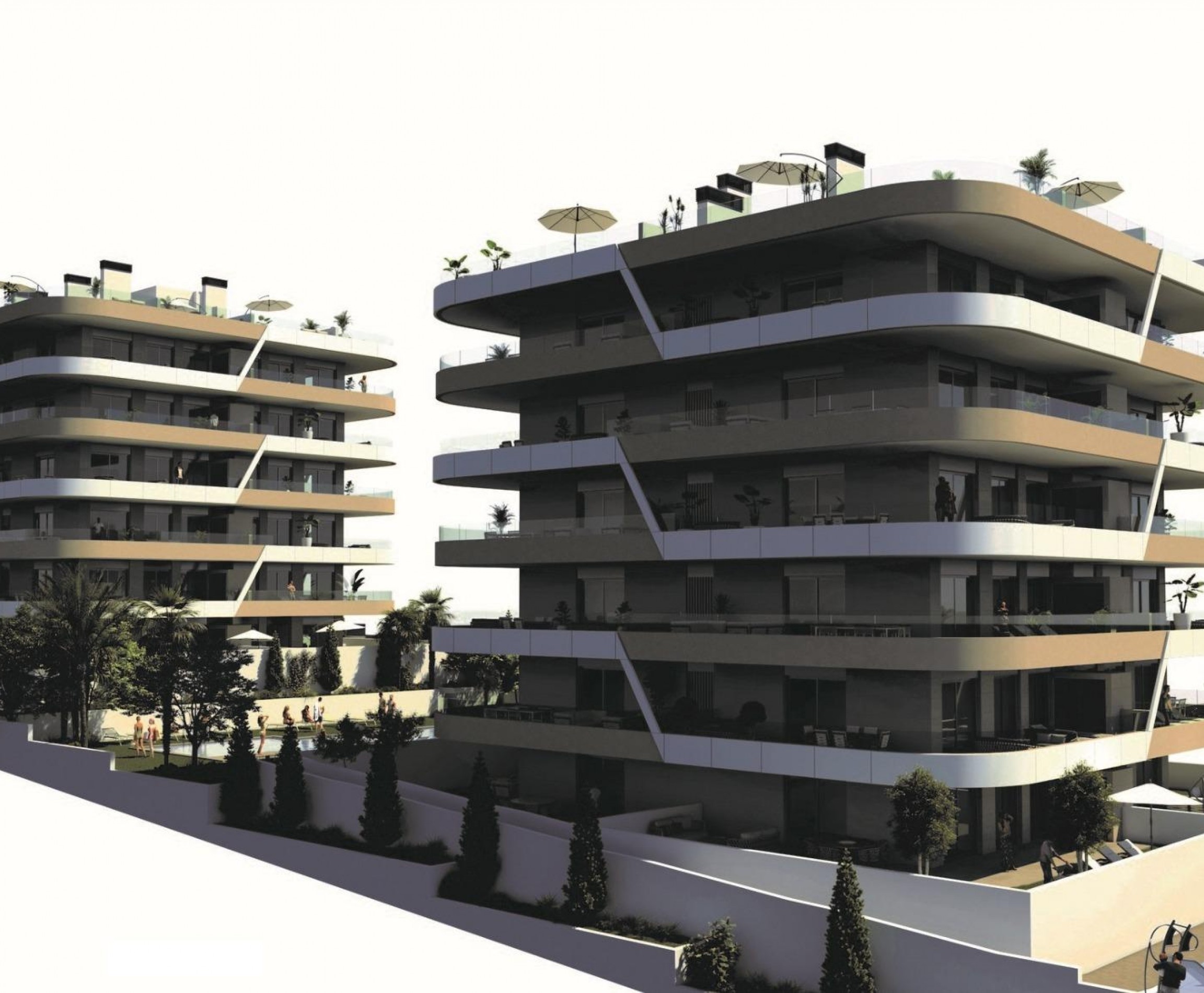 Nybyggnation - Apartment - Arenales del Sol - Costa Blanca South