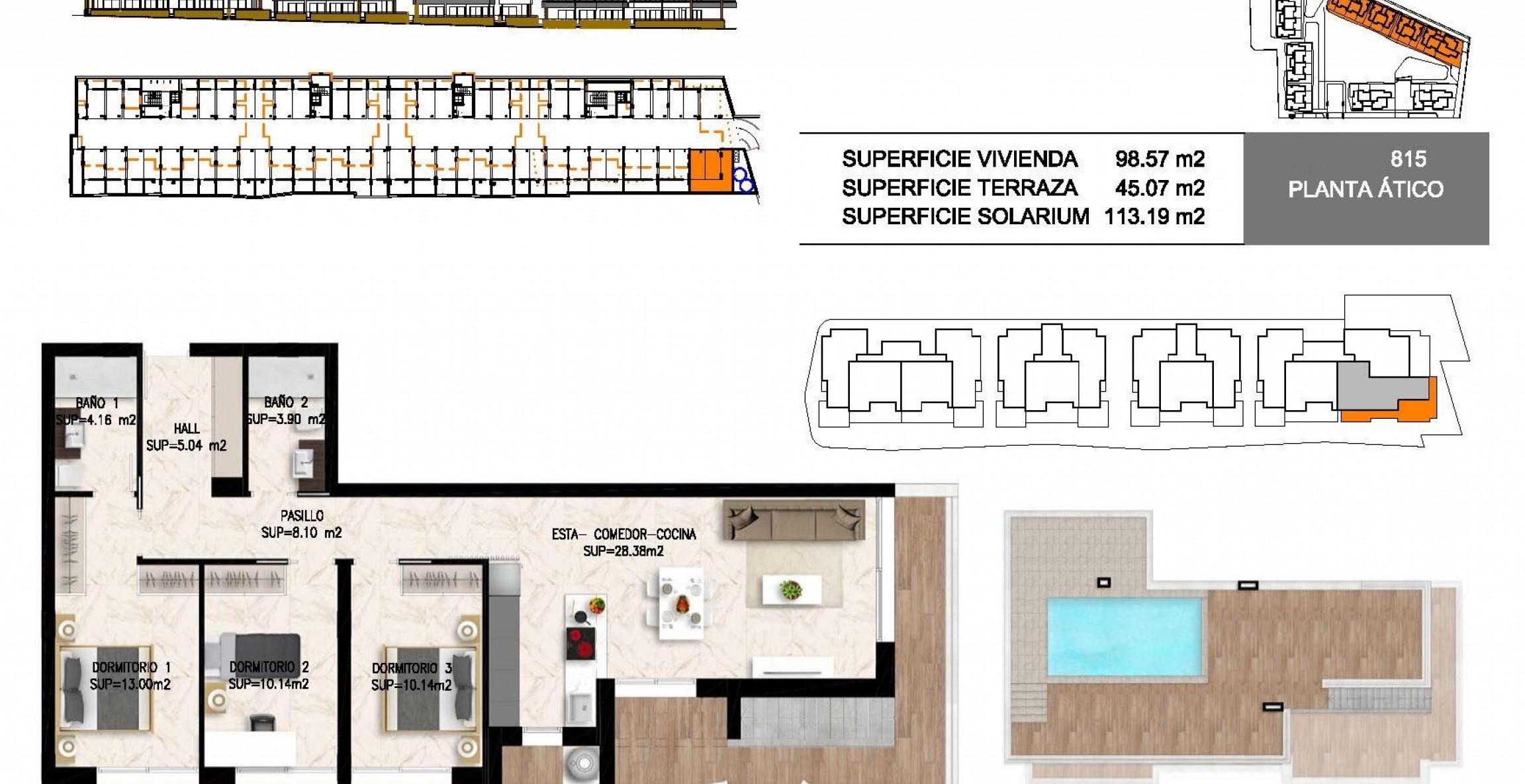 Nueva construcción  - Ático - Orihuela Costa - Costa Blanca South